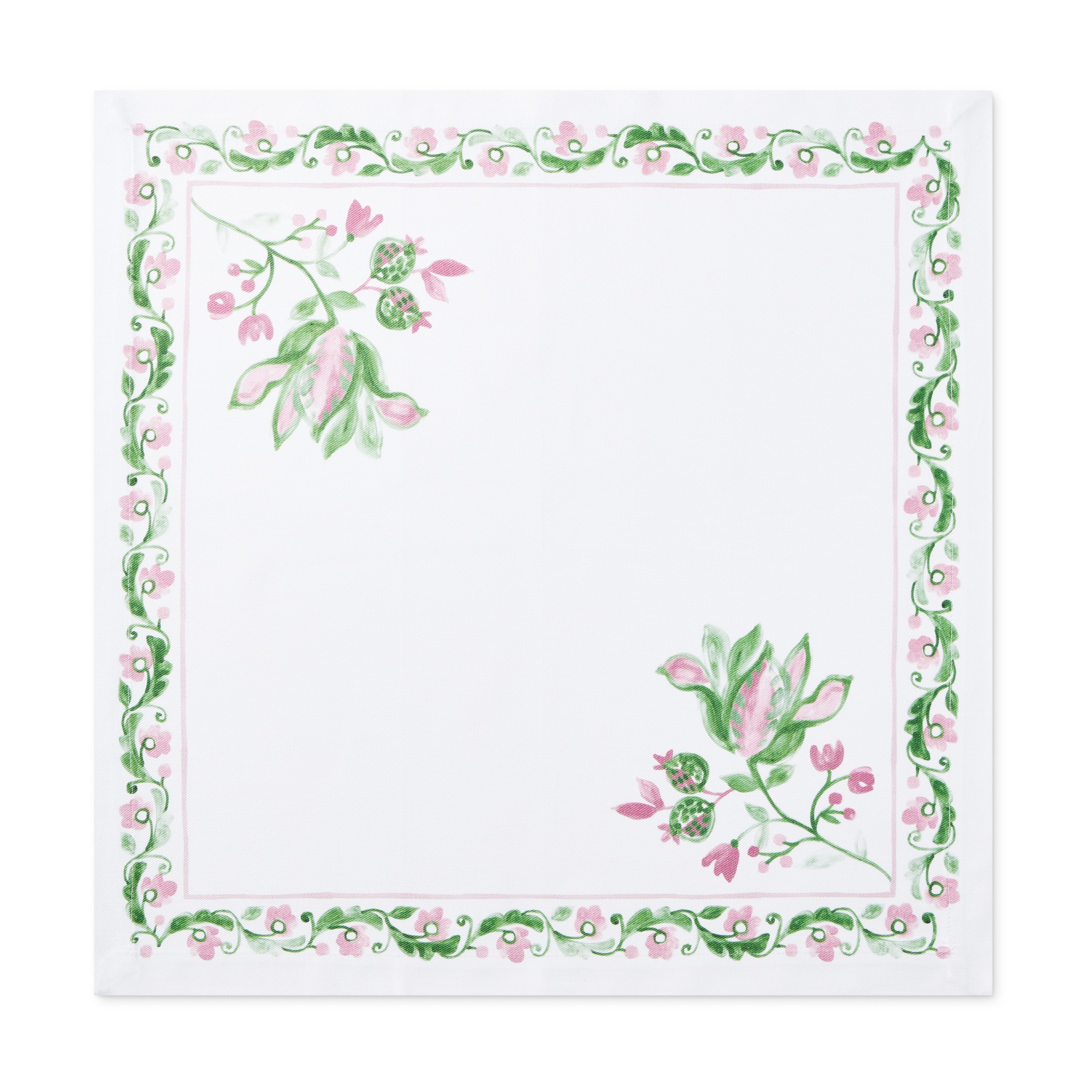 Painted Vine Napkins, Set of 4