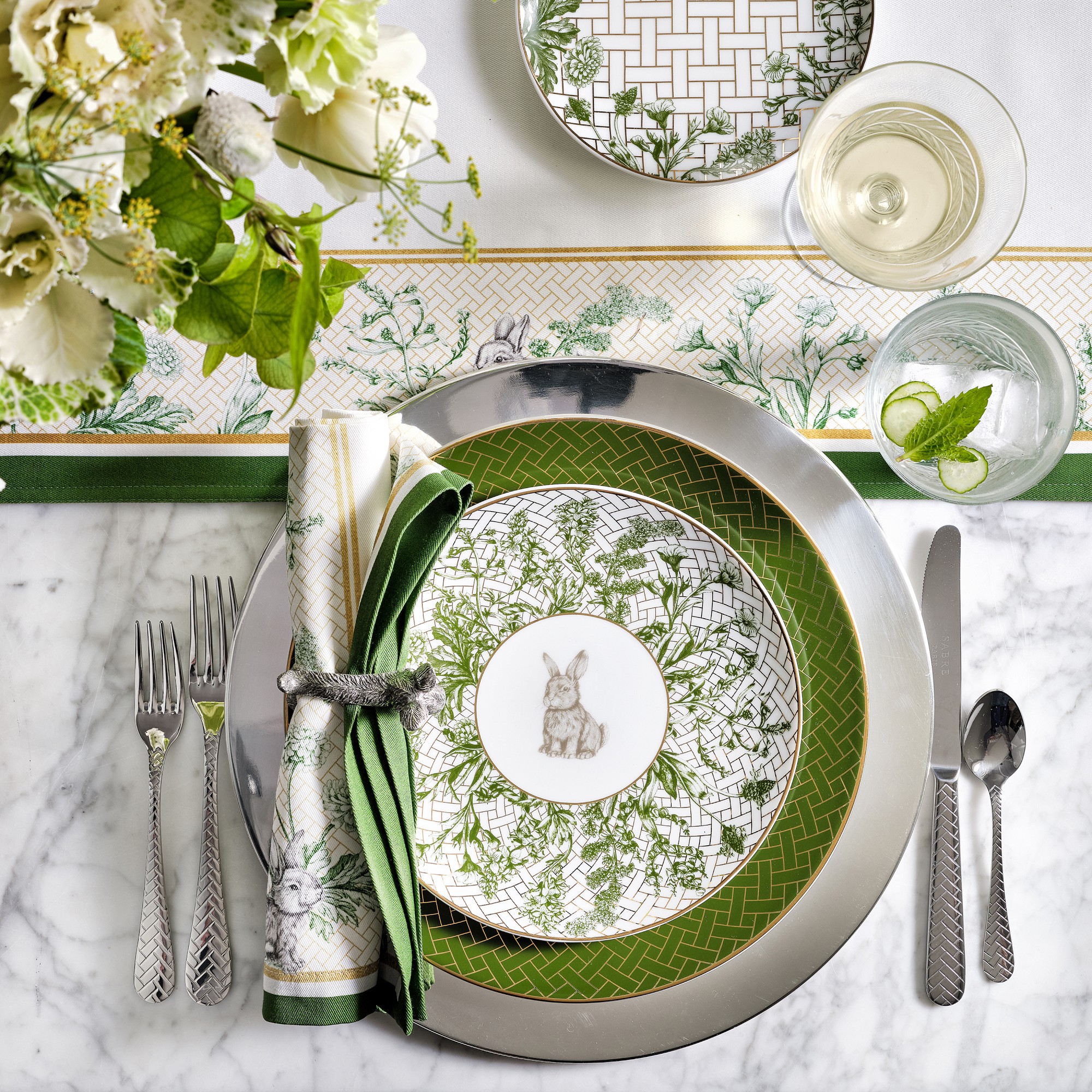 Garden Lattice Dinnerware Collection