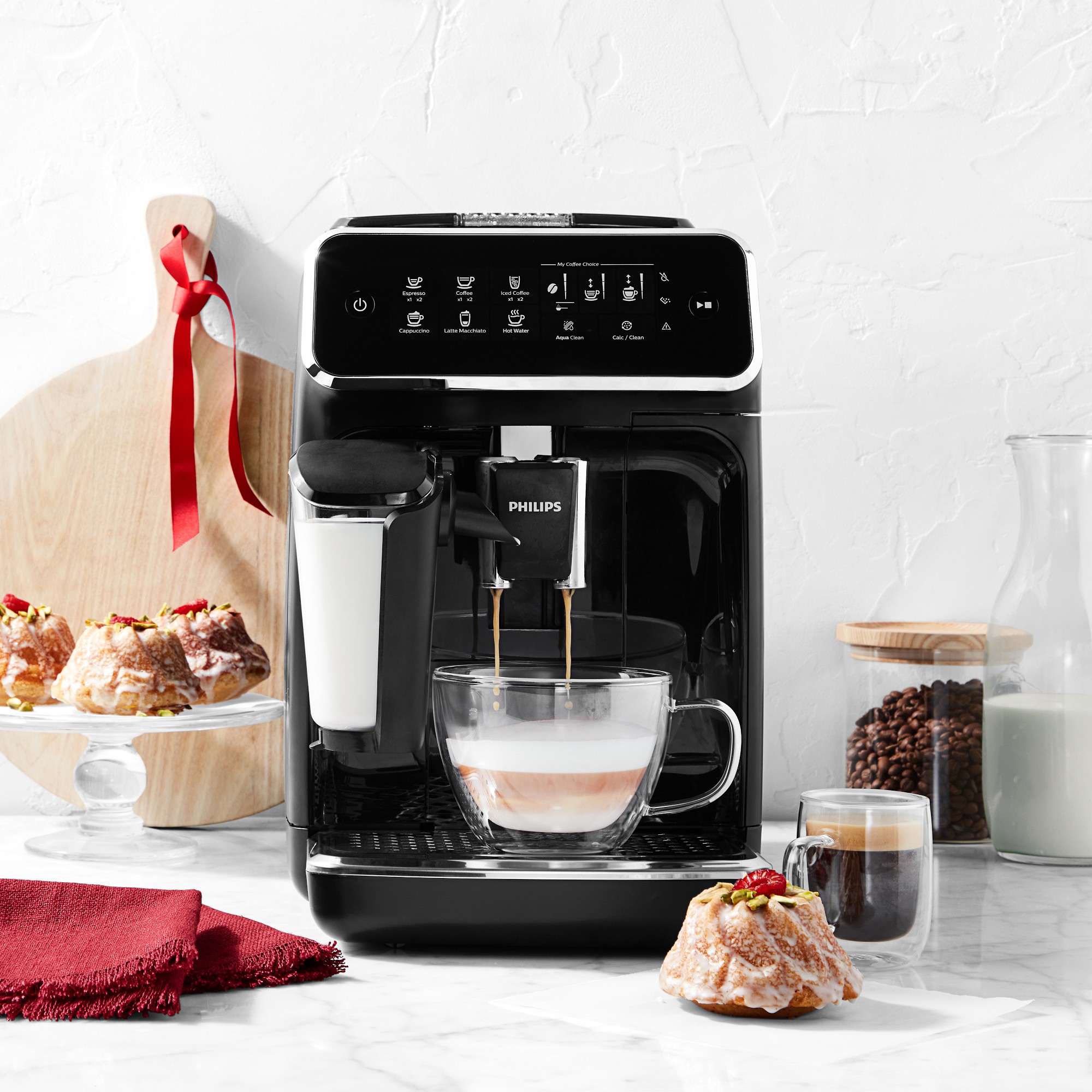 Double-Wall Glass Coffee Mugs, Small