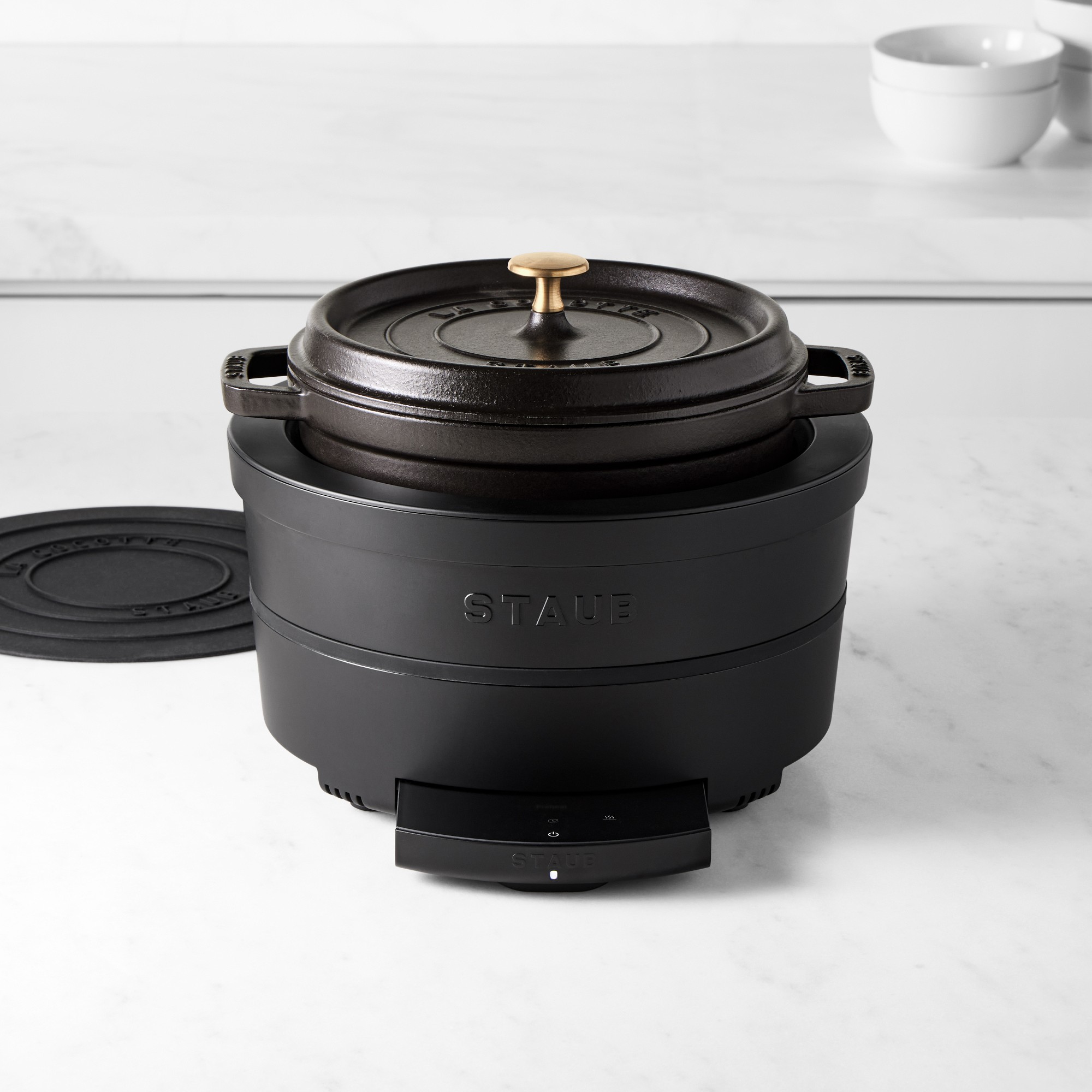 Staub Induction Multi-Cooker with Staub Round Oven