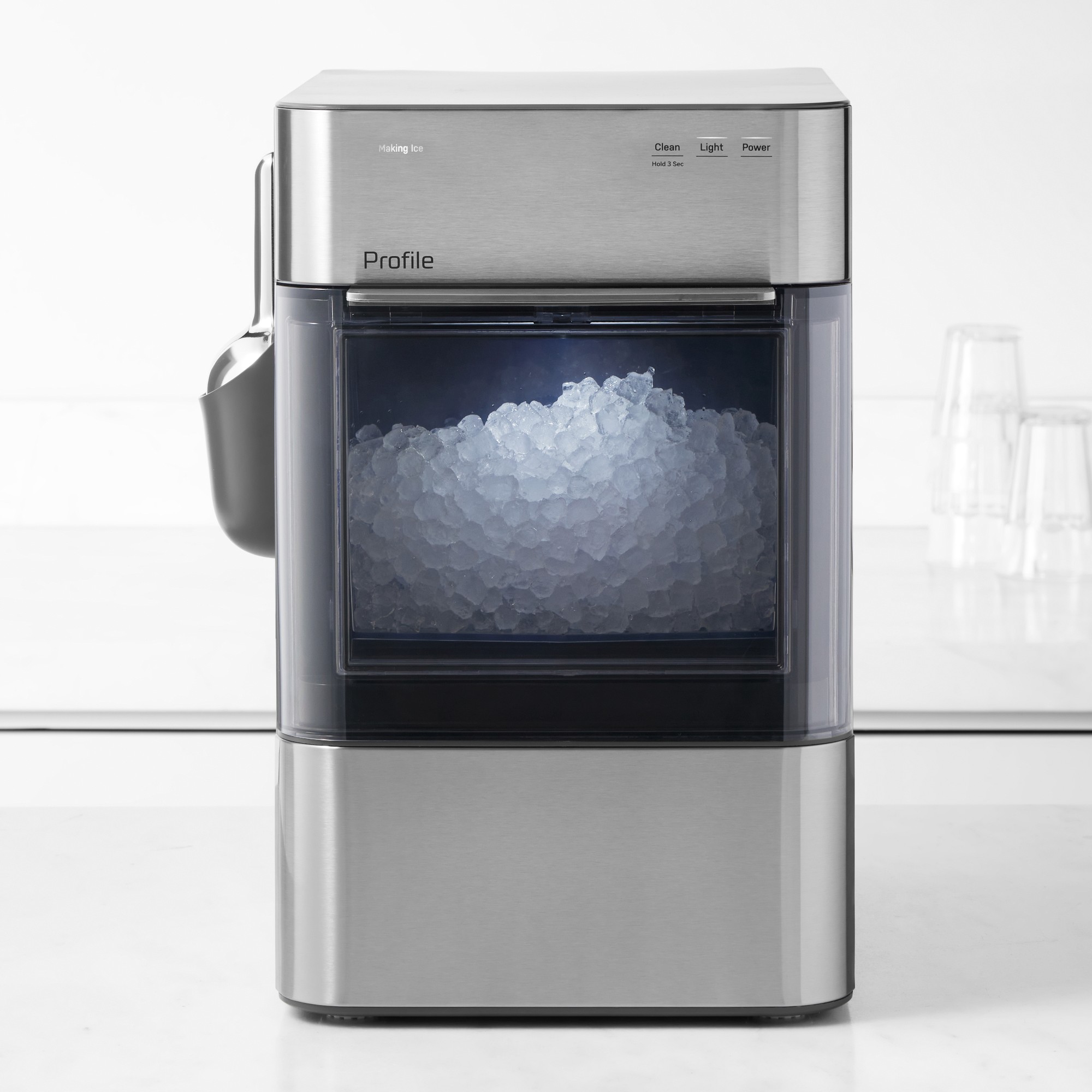 GE Profile™ Opal™ 2.0 Ultra Nugget Ice Maker with Scale Inhibiting Filter