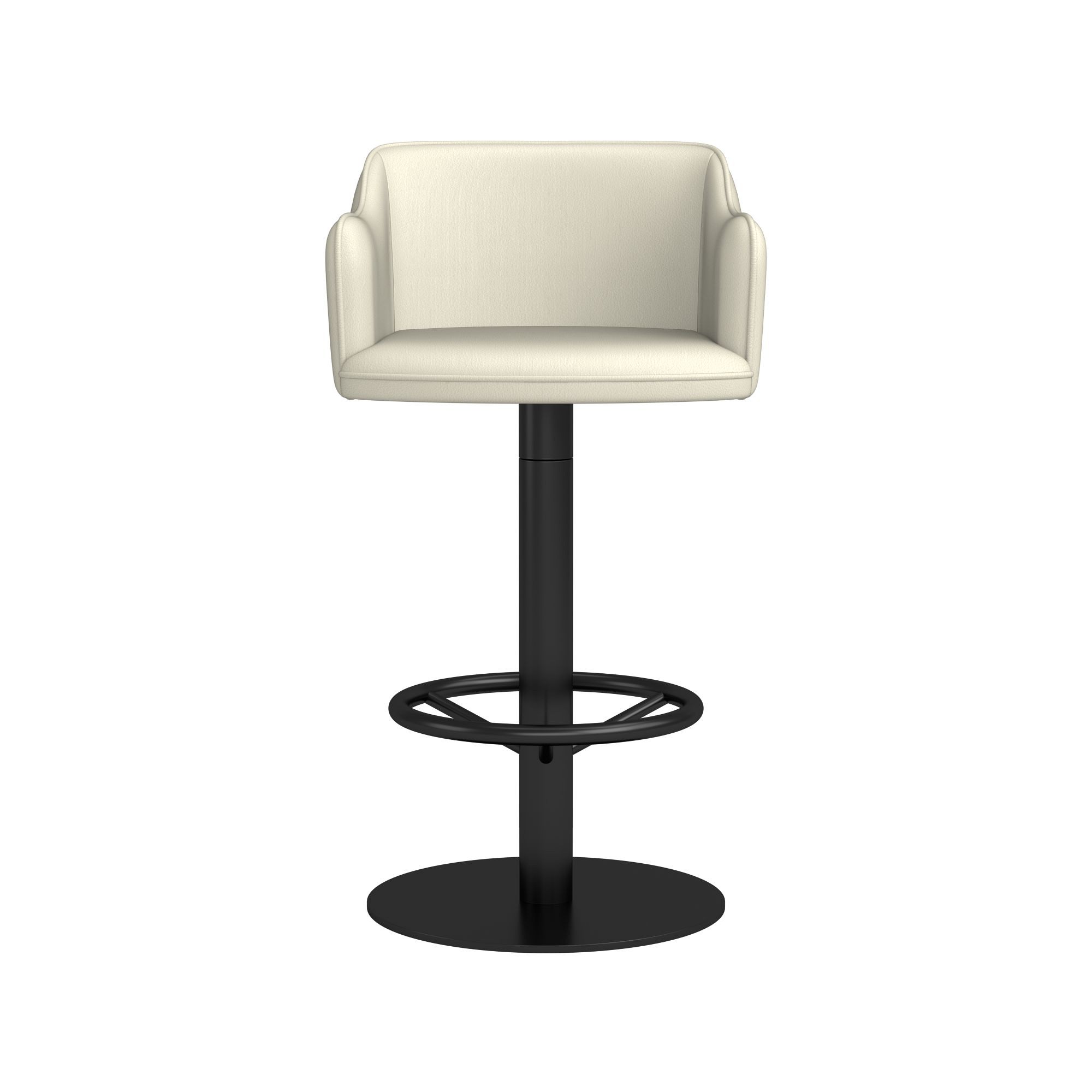 Harding Upholstered Pedestal Counter  & Bar Stool