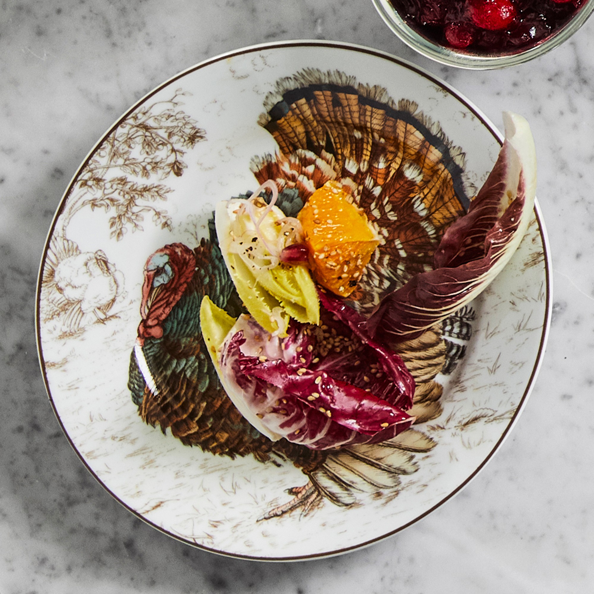 Plymouth Turkey Salad Plates