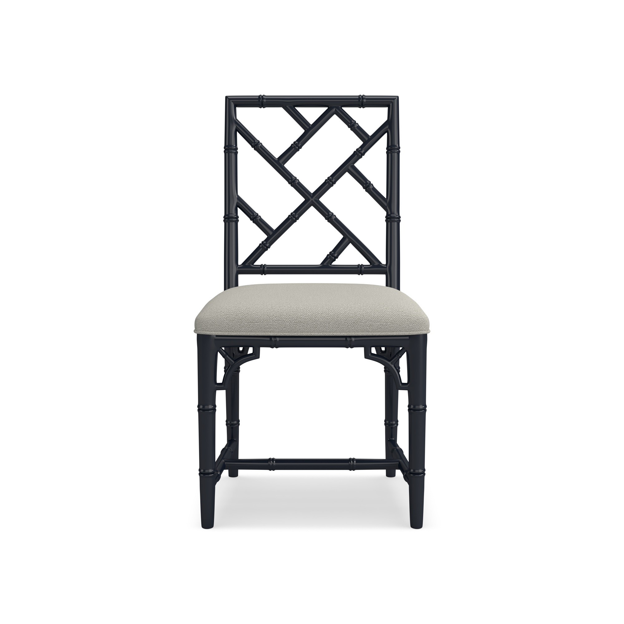 Chippendale Upholstered Bistro Side Chair