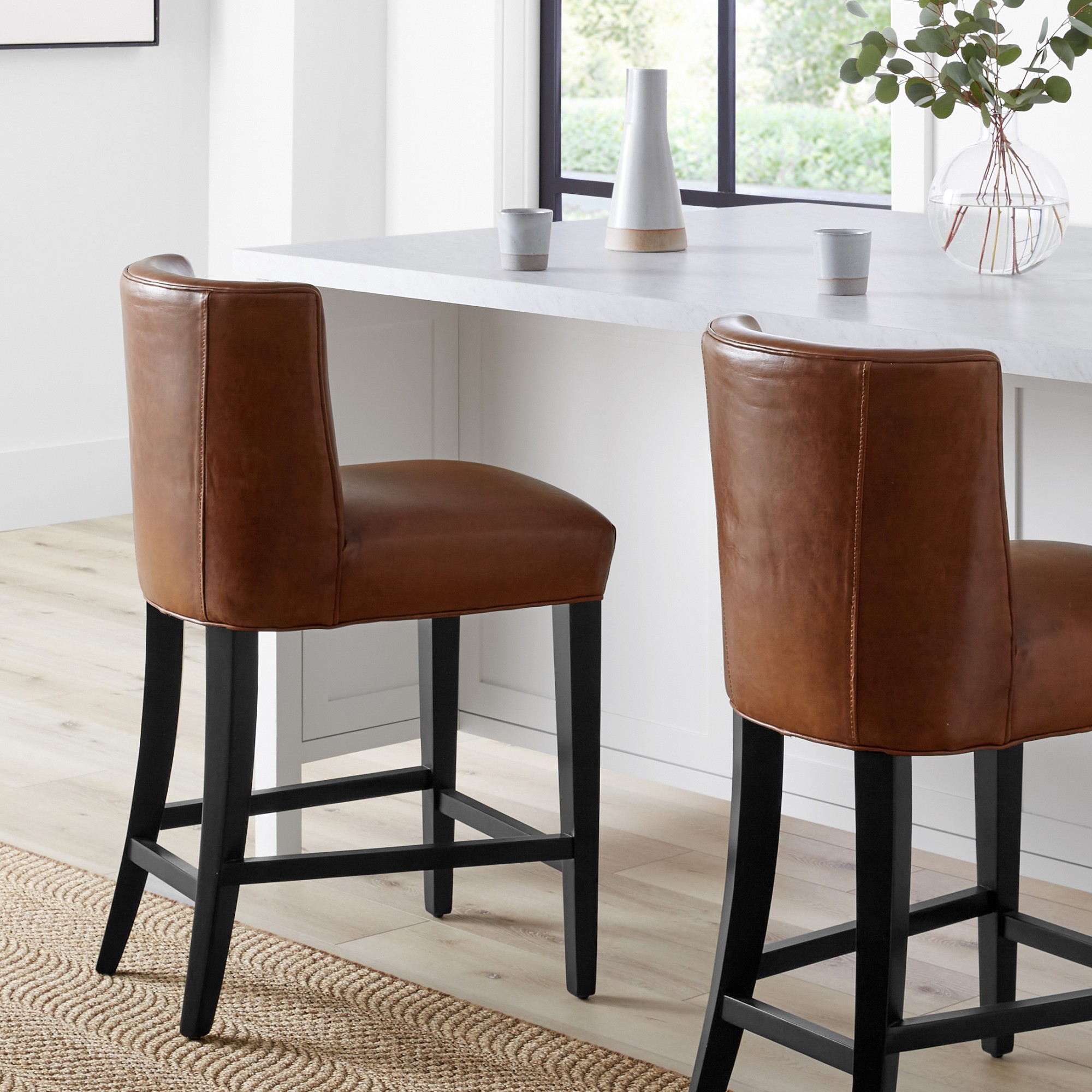 Trevor Upholstered Counter & Bar Stool, Quick Ship