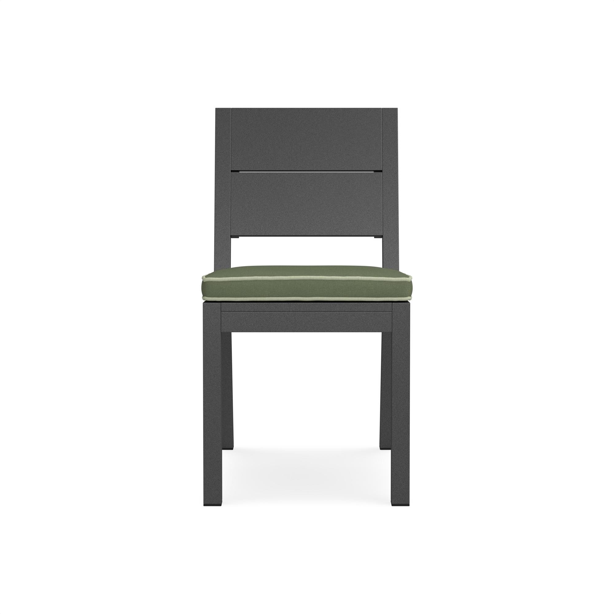 Larnaca Outdoor Metal Dining Side Chair Cushions