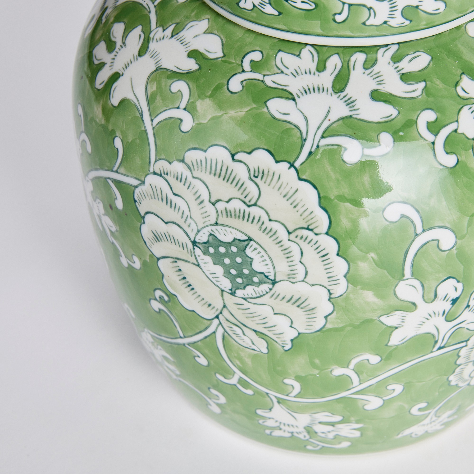 Chinoiserie Lidded Jar