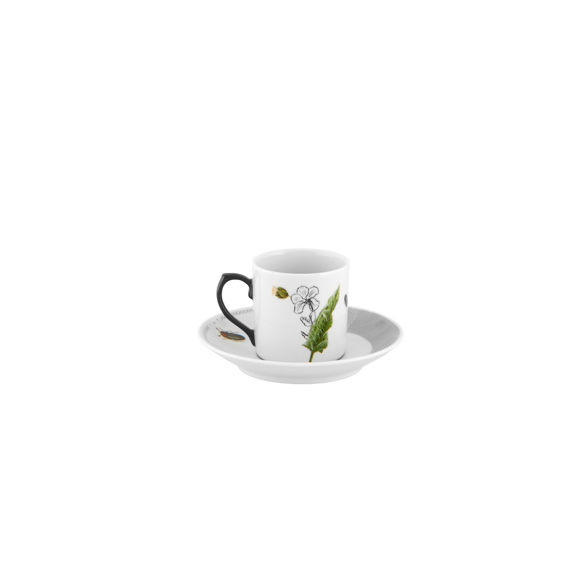 Petites Histoires Espresso Cups & Saucers, Set of 2