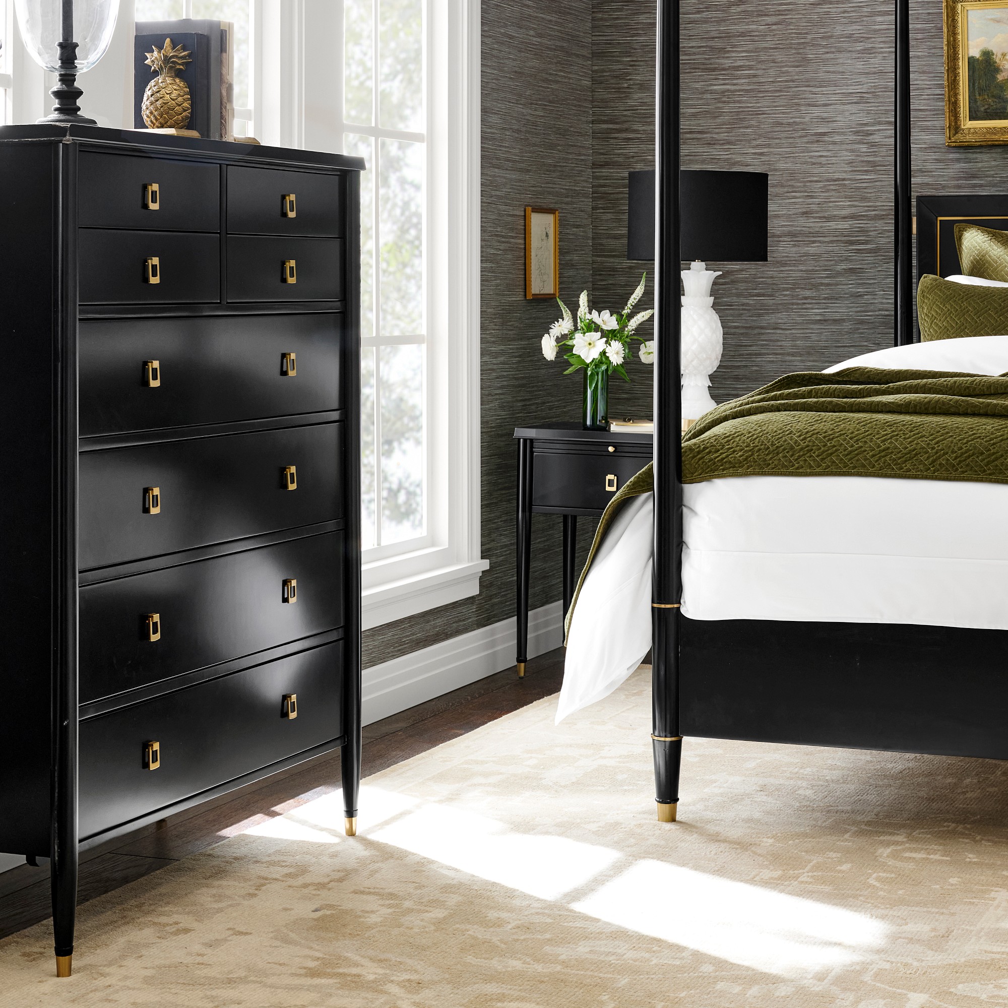 Lacourte Tallboy 8-Drawer Dresser (42