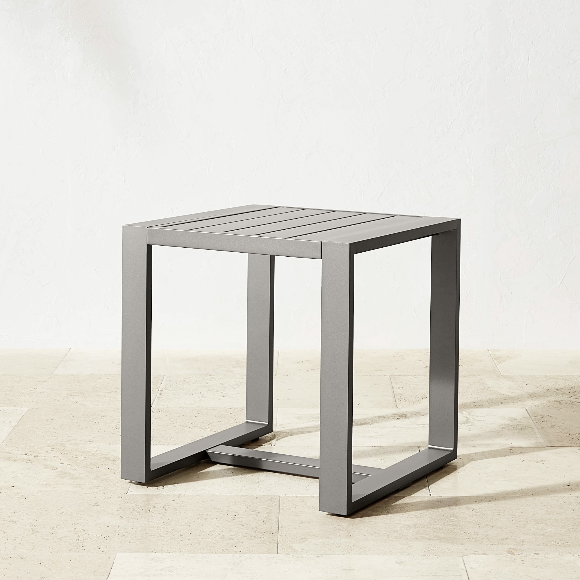 Santa Barbara Outdoor Metal Side Table (20
