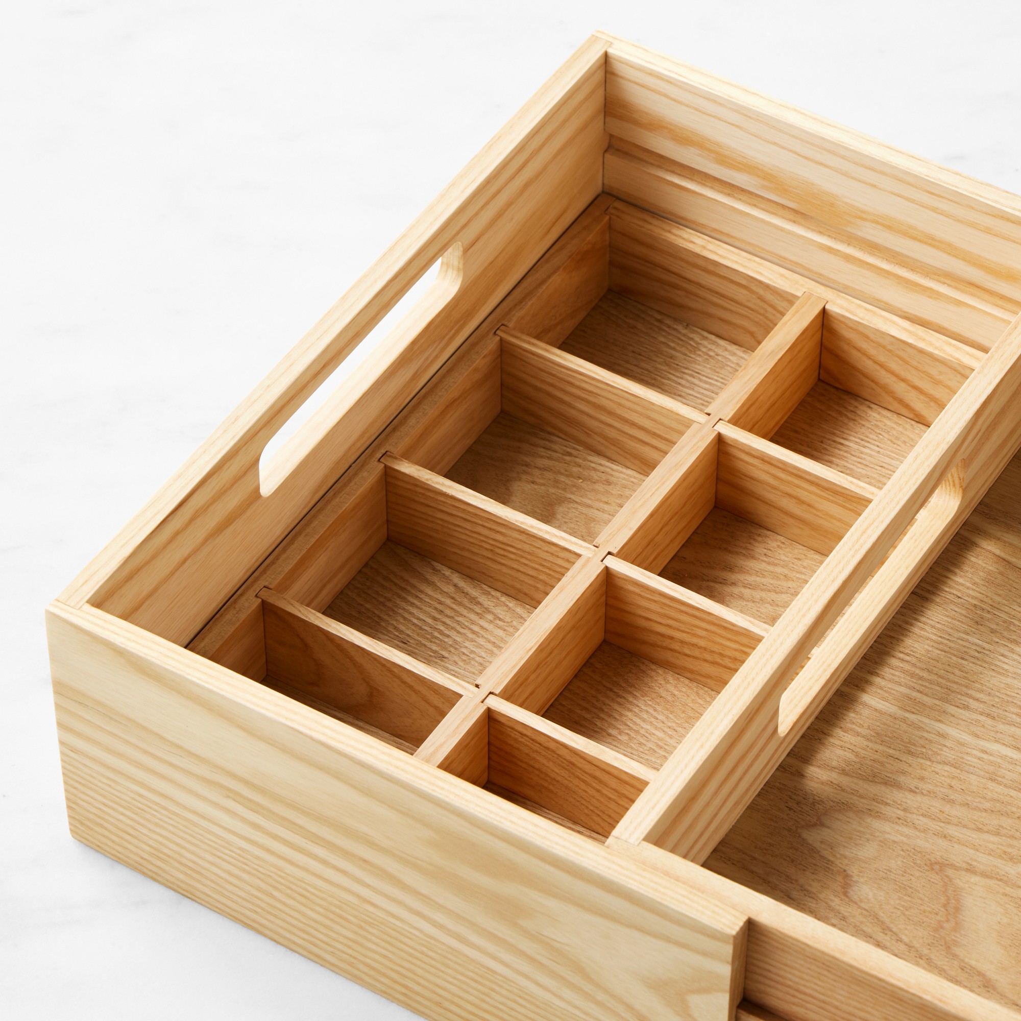 Hold Everything Multi Functional Pull Out Tray, Ashwood