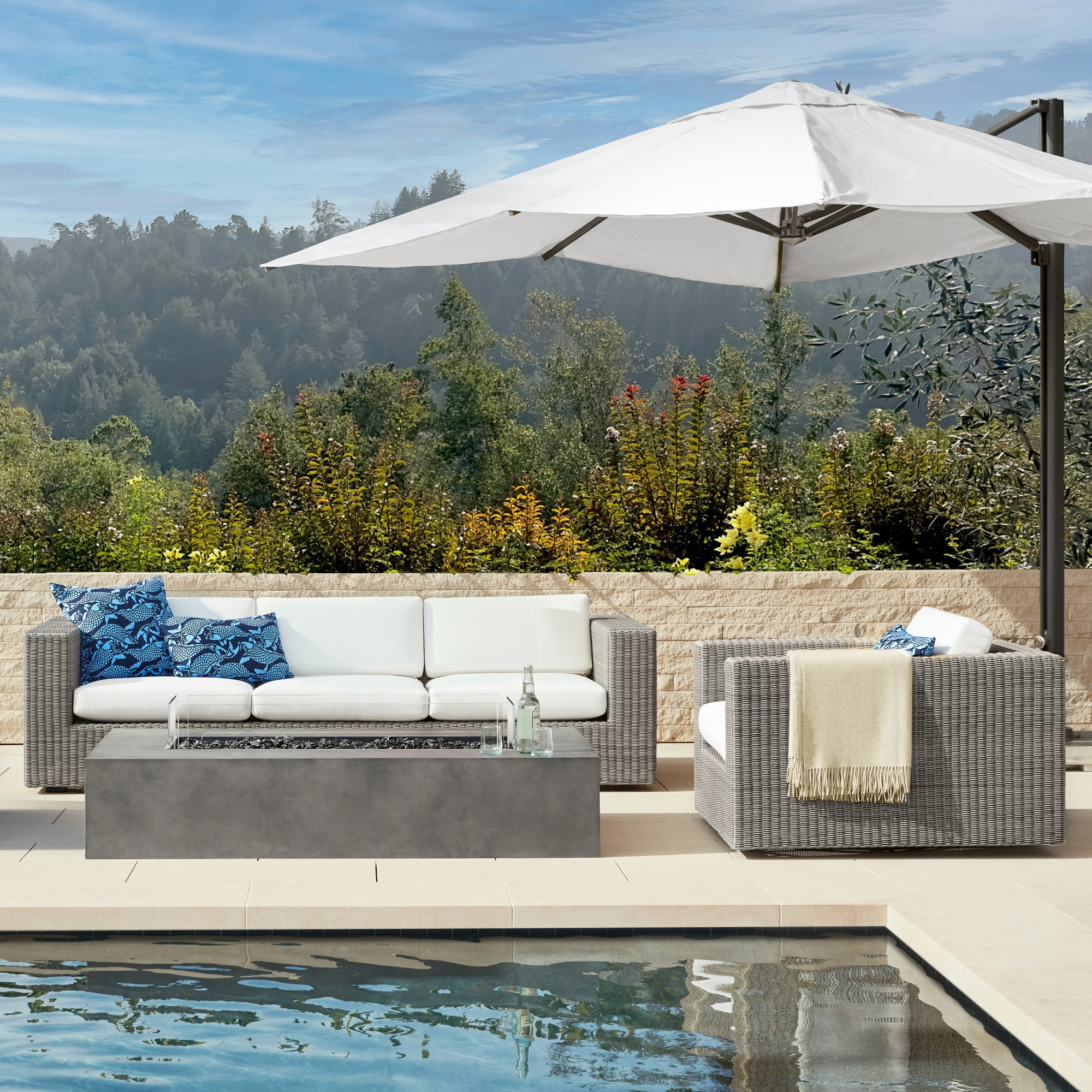 EcoSmart Fire Table Wharf (65