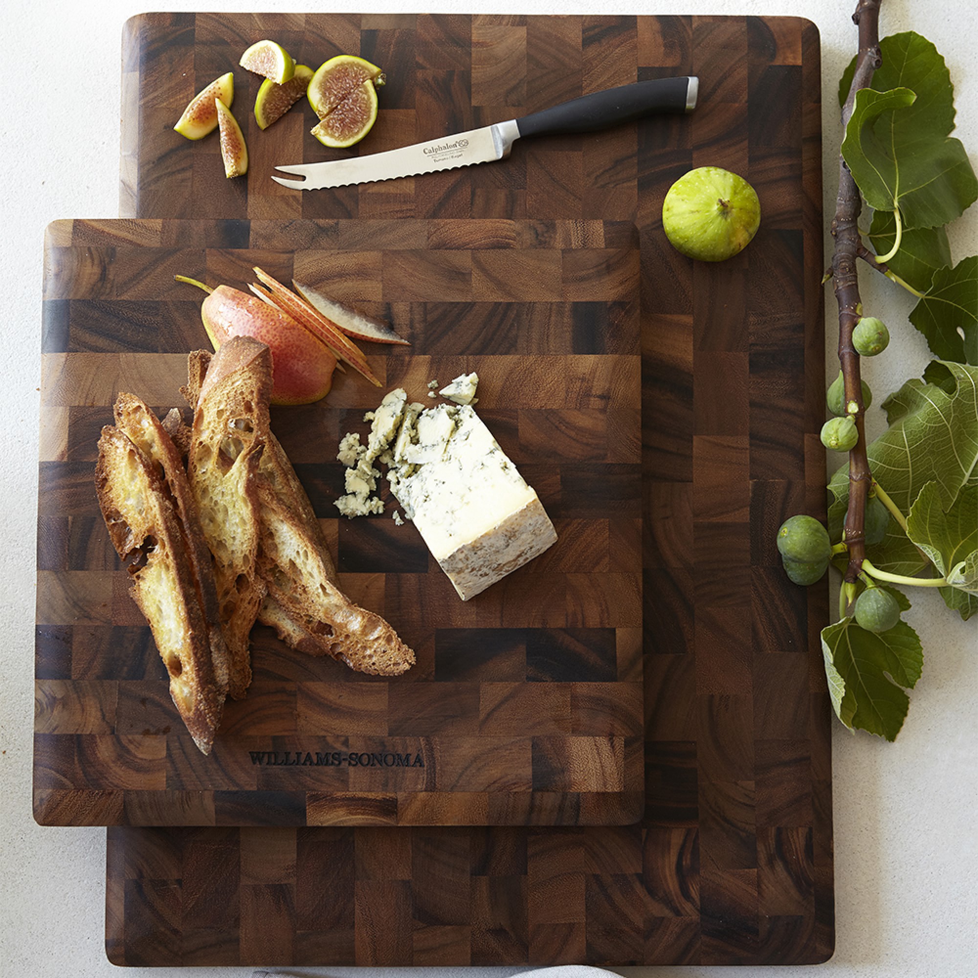 Williams Sonoma End-Grain Cutting Board, Acacia