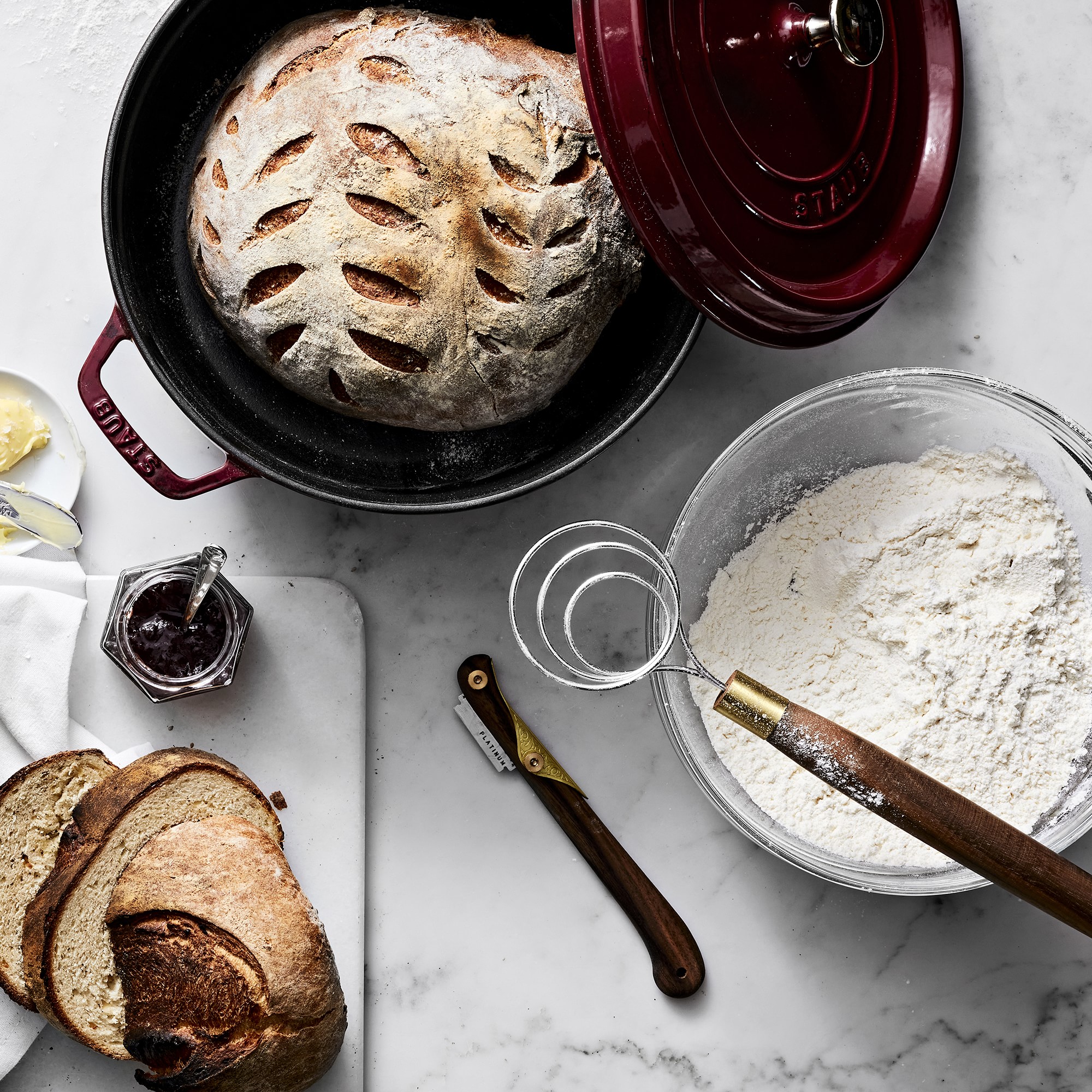 Black Walnut Handle Bread Lame