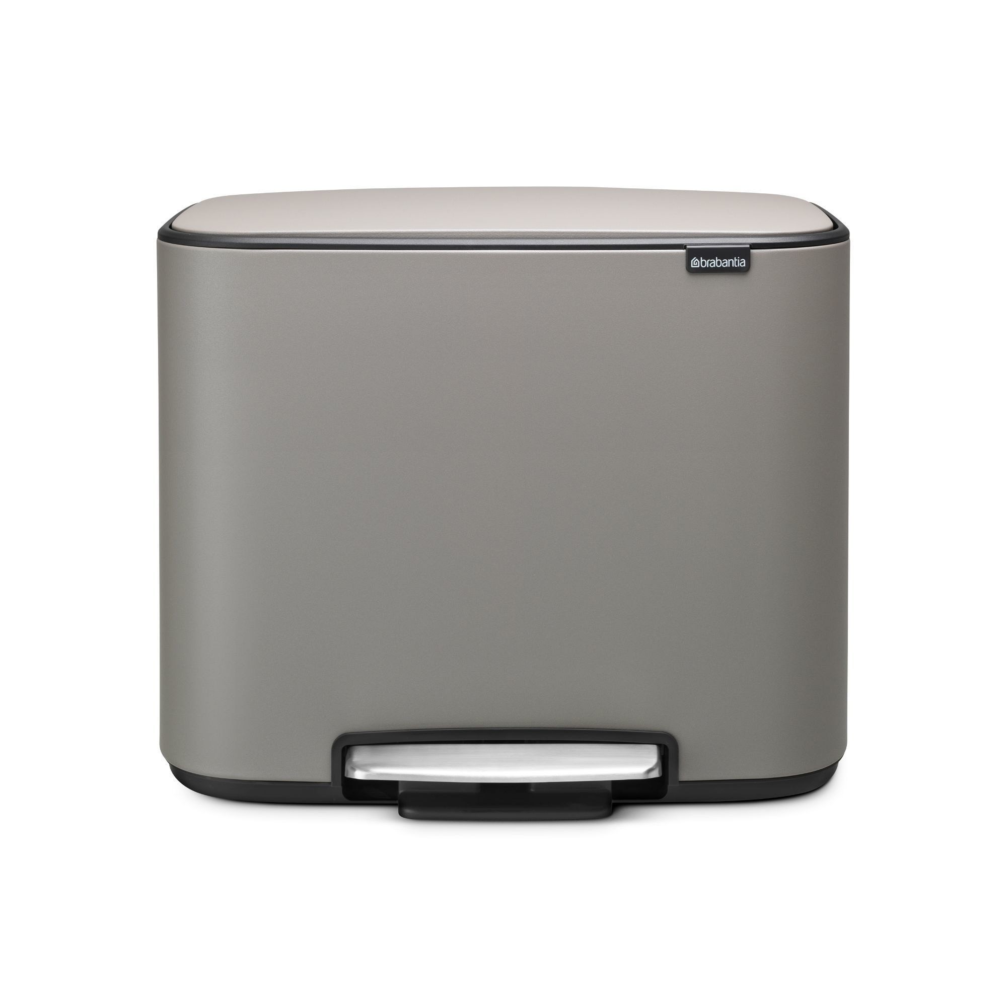 Brabantia Bo Step On Trash Can, 9.5 Gallon