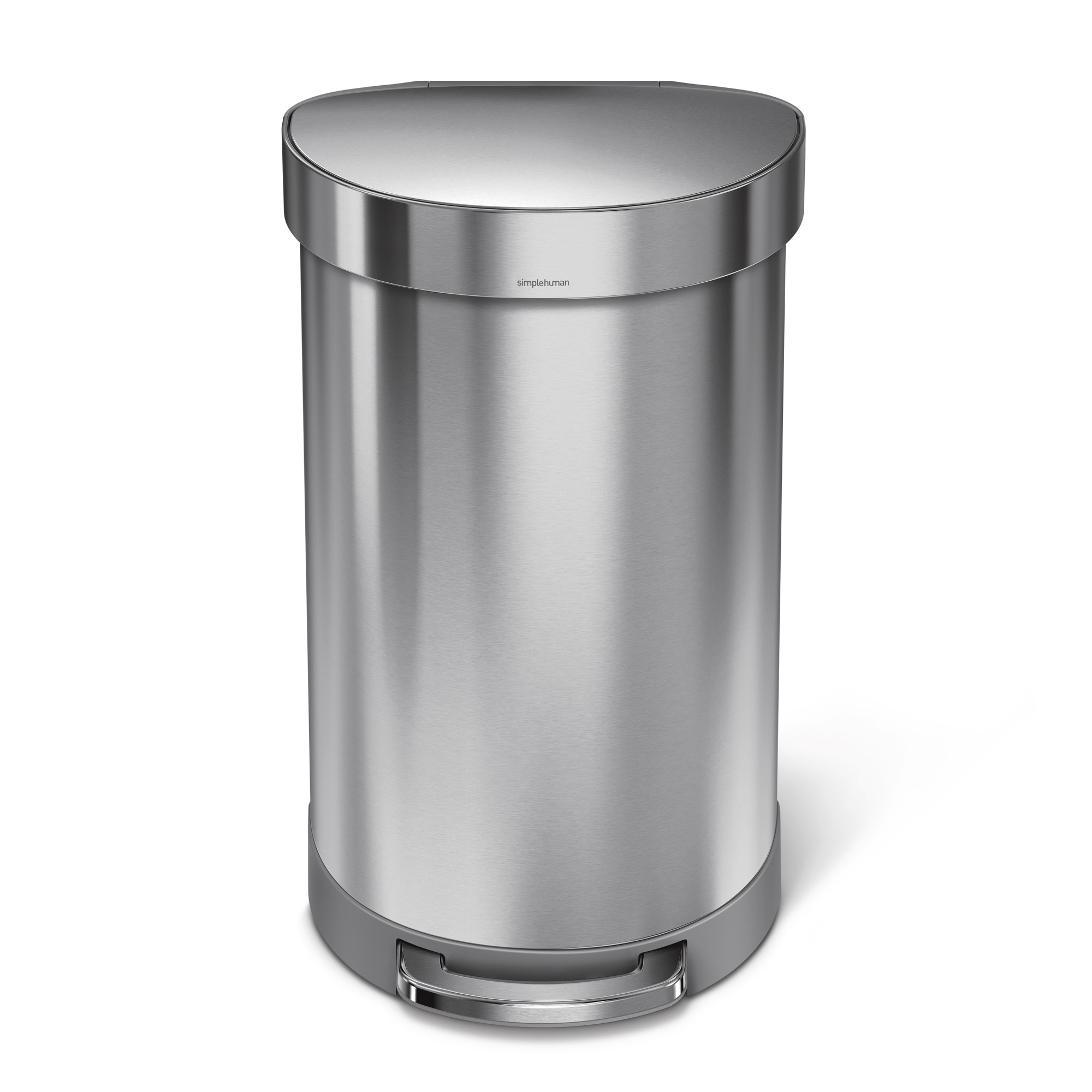 simplehuman™ 45 Liter Semi-Round Kitchen Step Trash Can