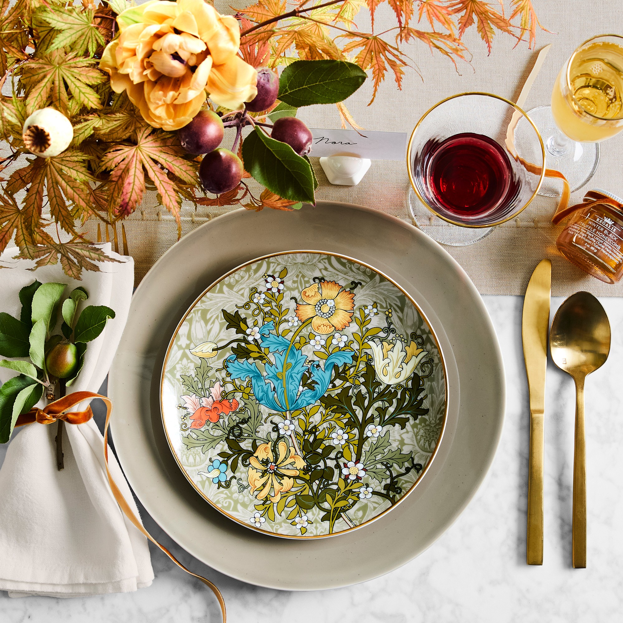 Italian Washed Linen Table Runner