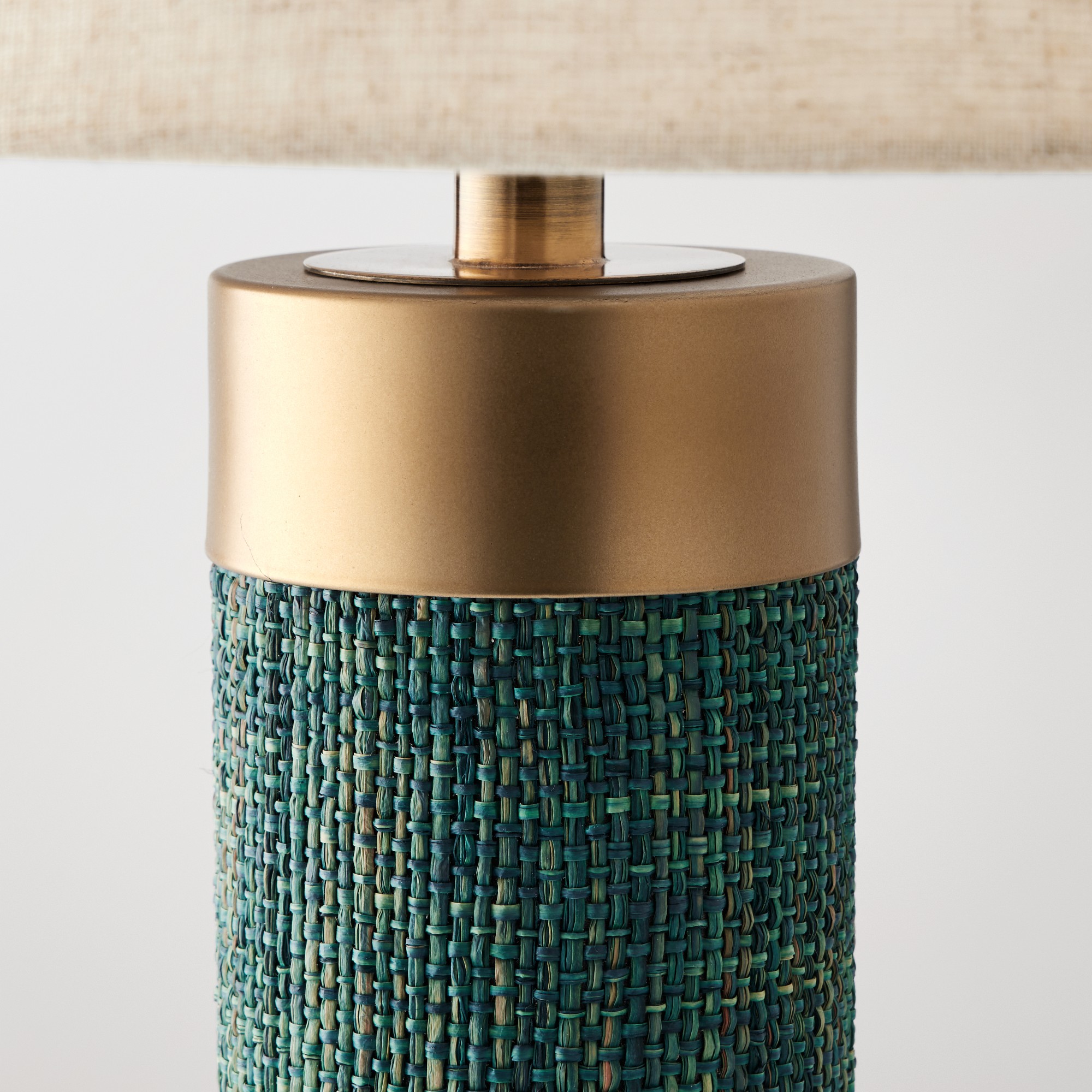 Raffia Table Lamp