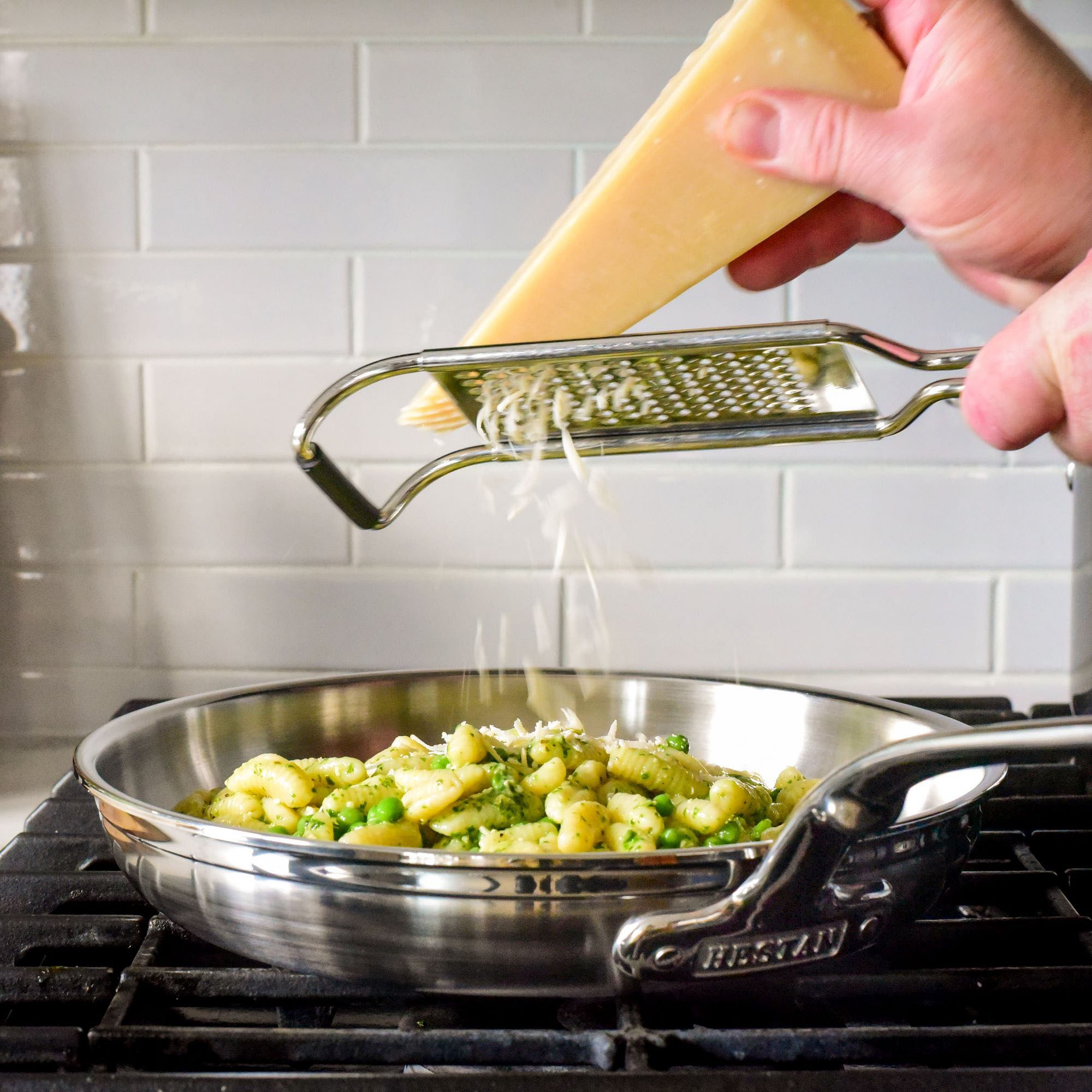 Hestan ProBond Professional Clad Stainless-Steel Skillet Fry Pan