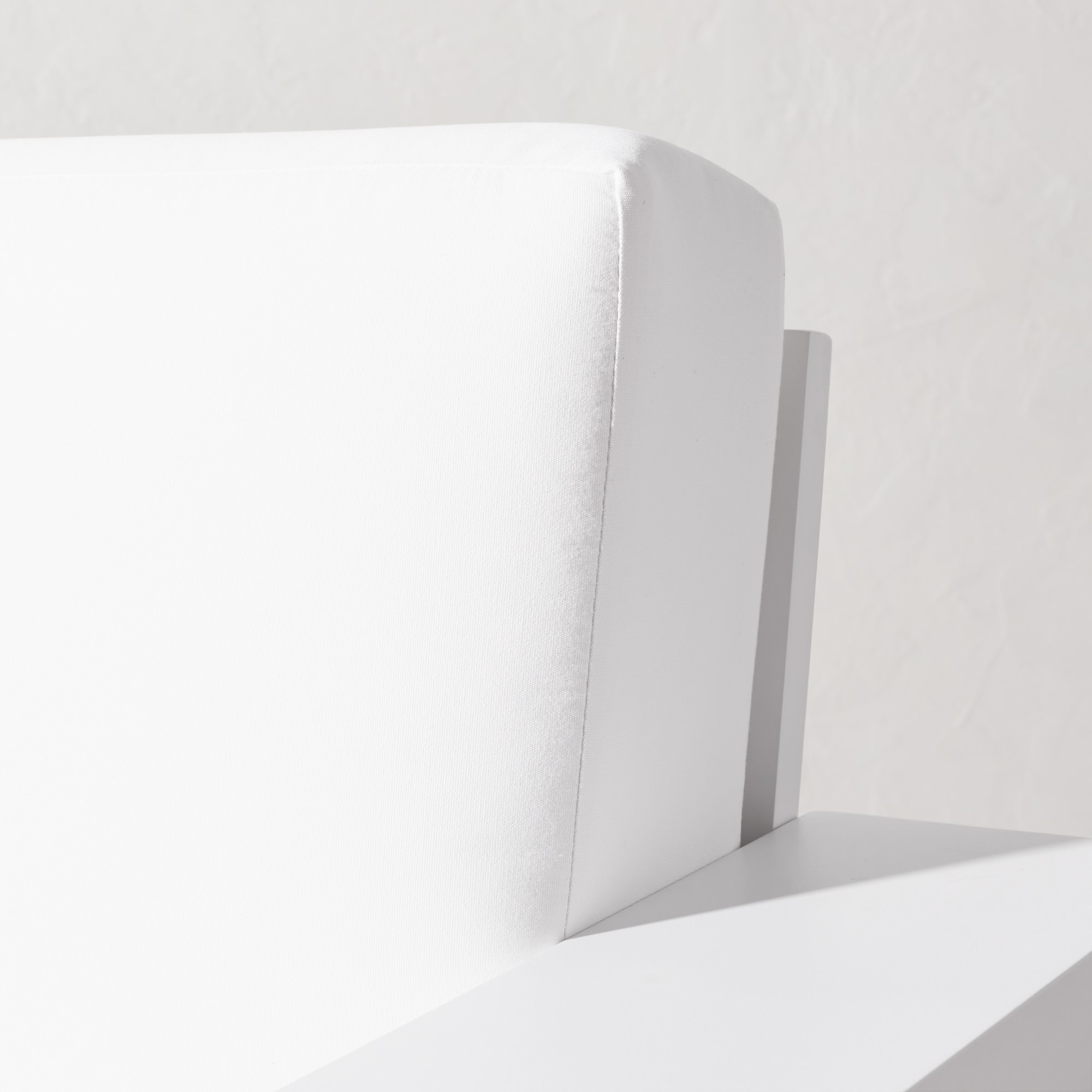 Larnaca Outdoor White Metal Club Chair