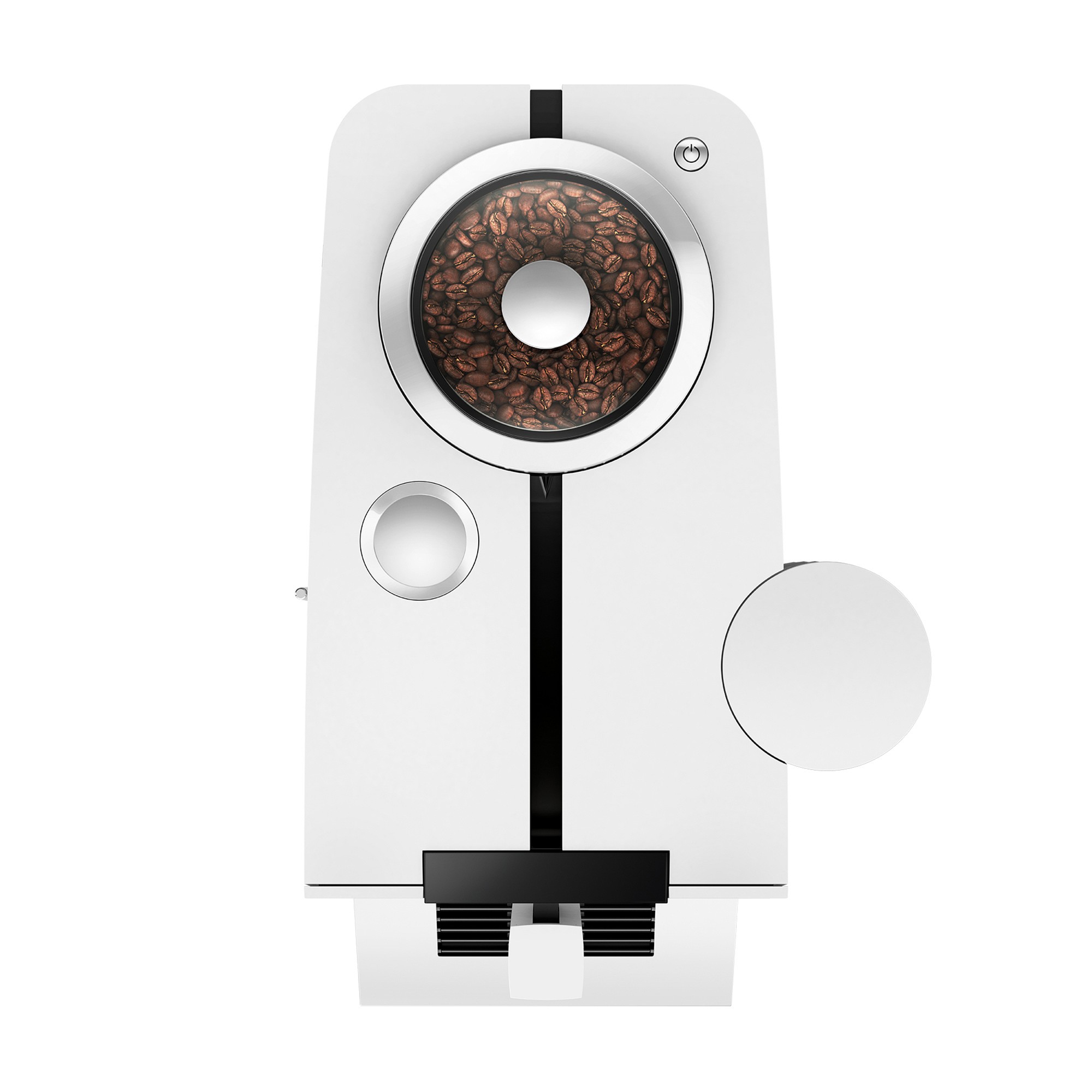 JURA ENA 4 Fully Automatic Espresso Machine in Nordic White