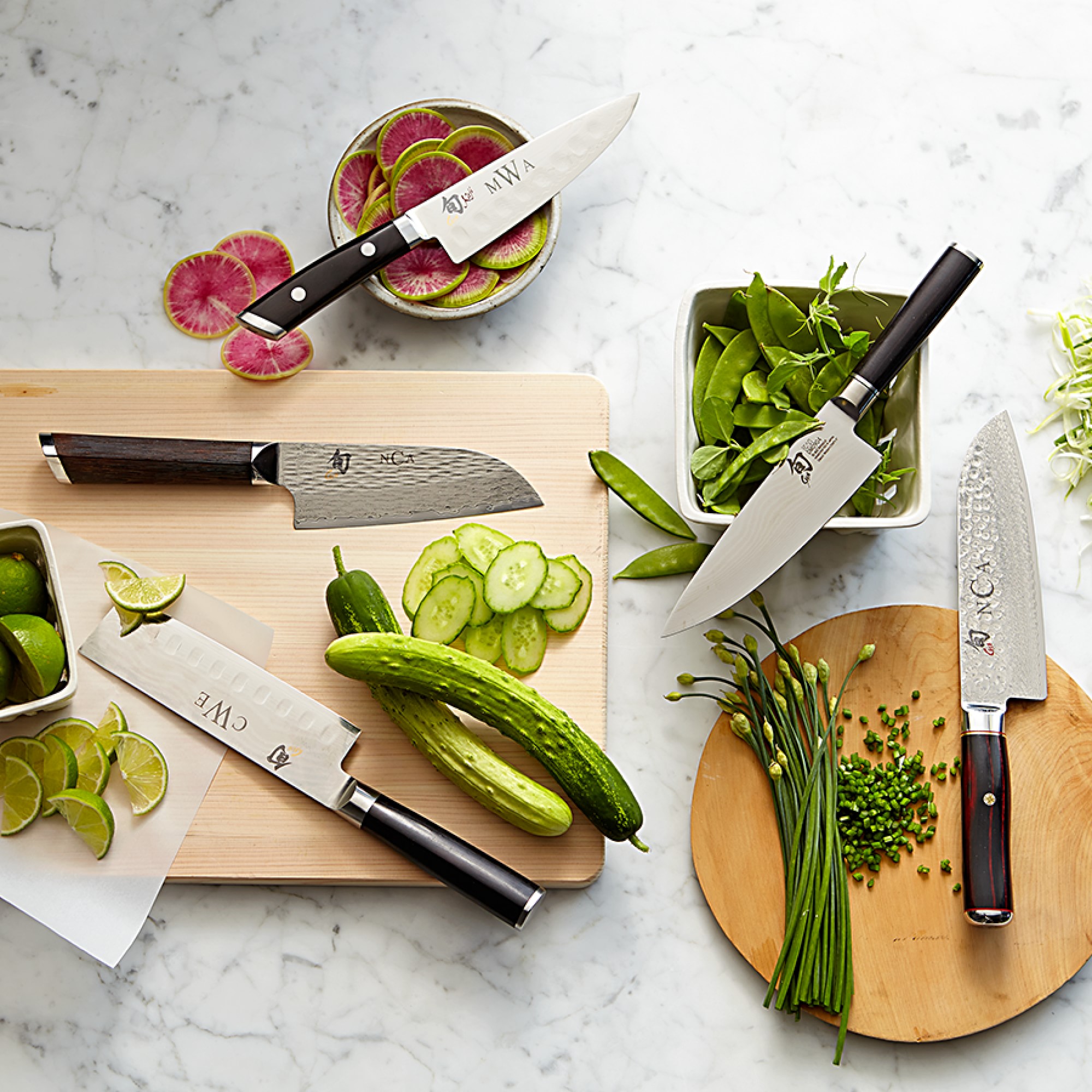 Shun Fuji Santoku Knife