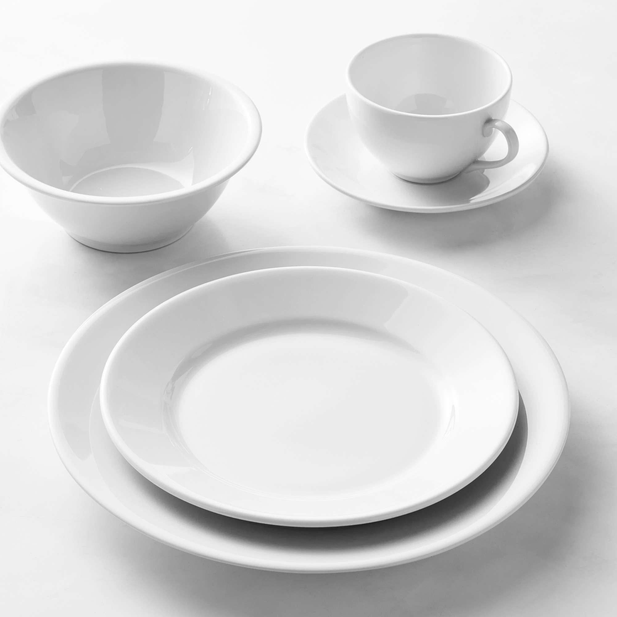 Apilco Très Grande Porcelain 20-Piece Dinnerware Set