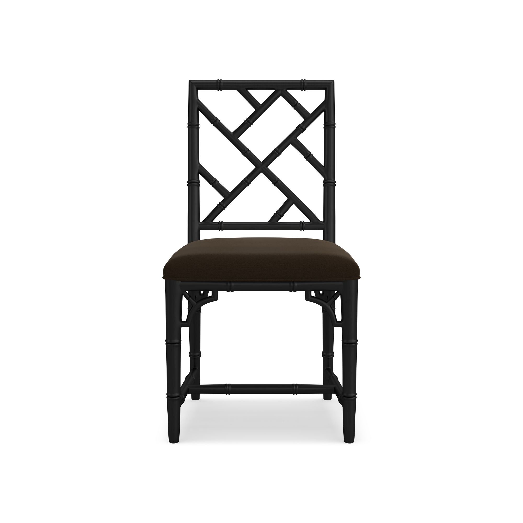 Chippendale Upholstered Bistro Side Chair
