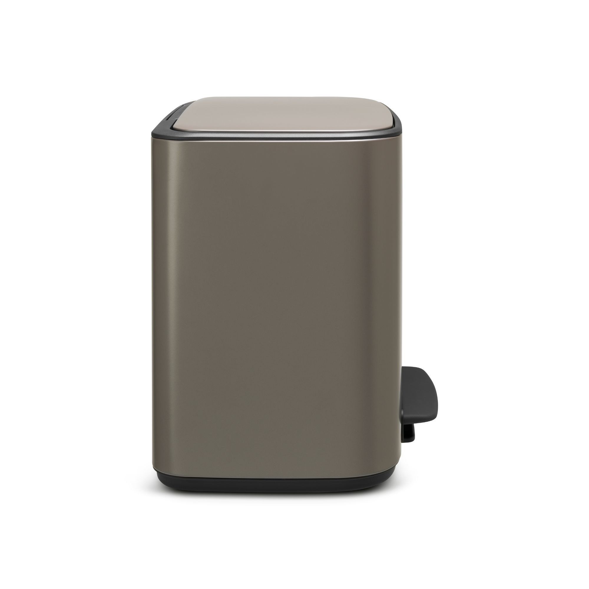 Brabantia Bo Step On Dual Compartment Recycling Trash Can, 3 + 6 Gallon