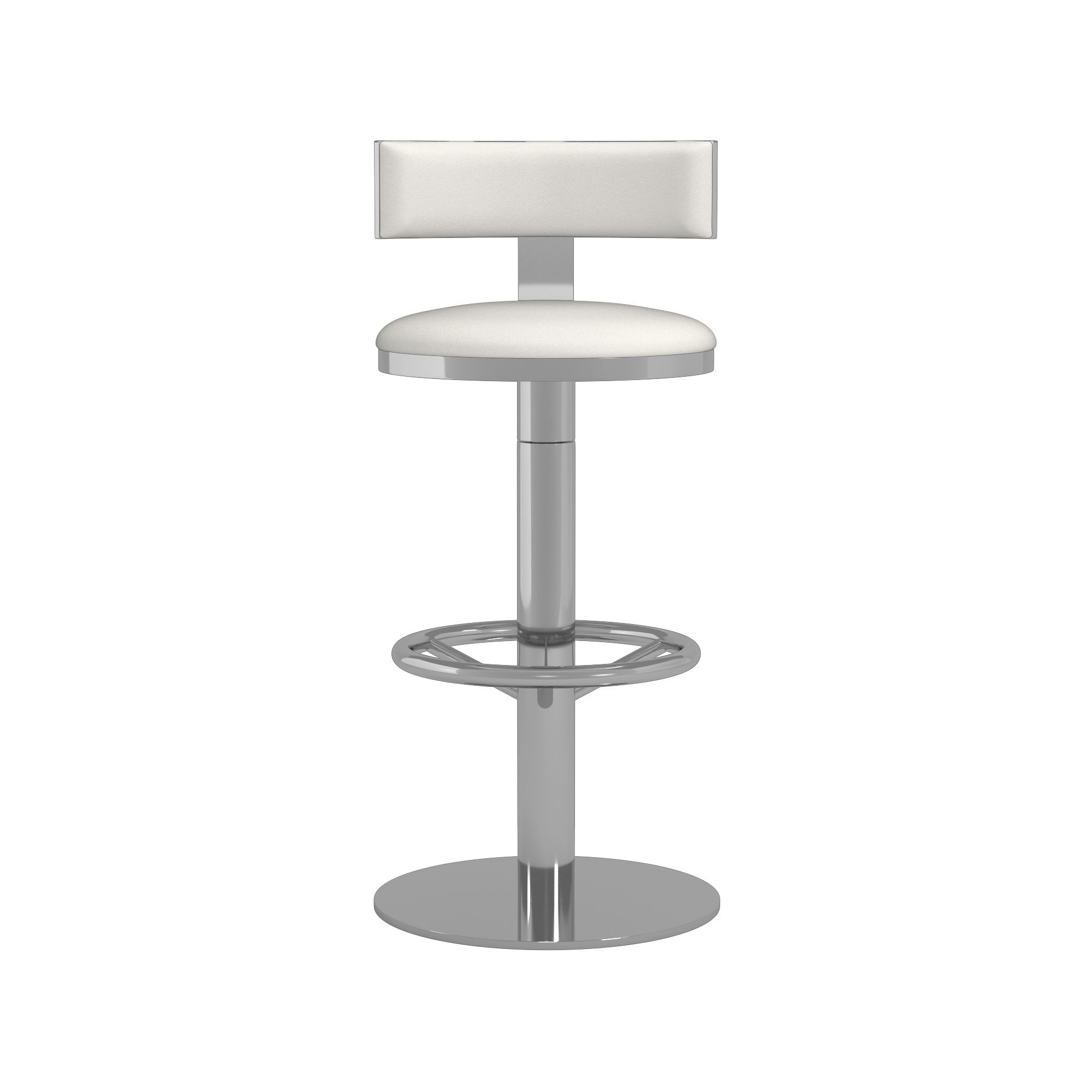 Larkin Upholstered Pedestal Counter & Bar Stool