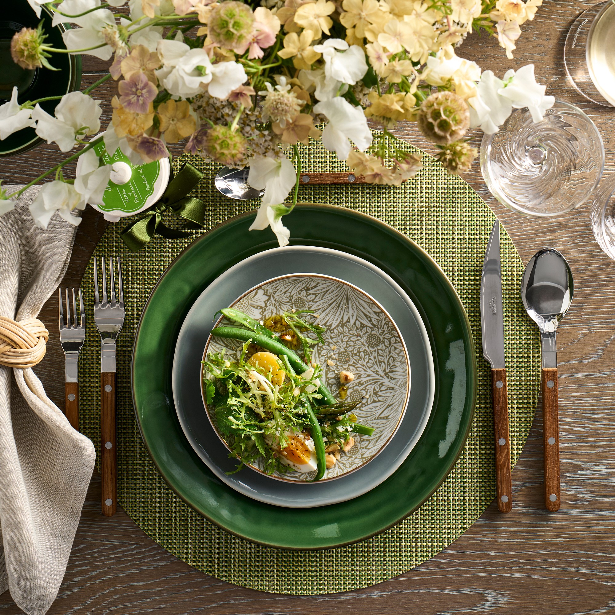 Chilewich Mini Basketweave Round Placemats