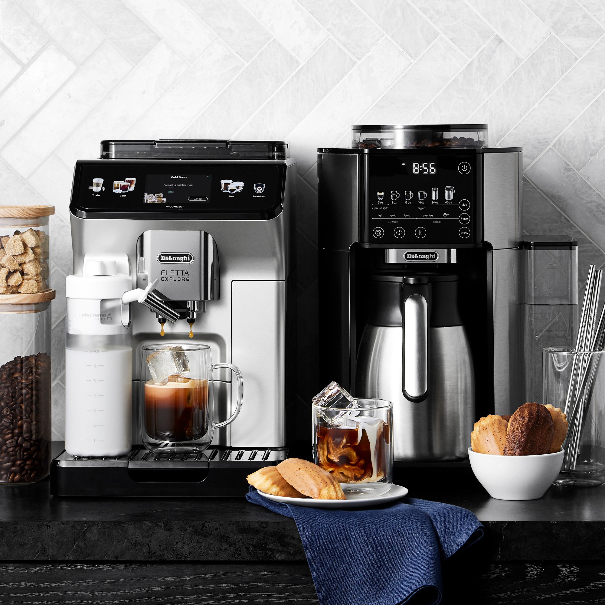 De'Longhi TrueBrew Automatic Coffee Maker with Bean Extract Technology & Thermal Carafe