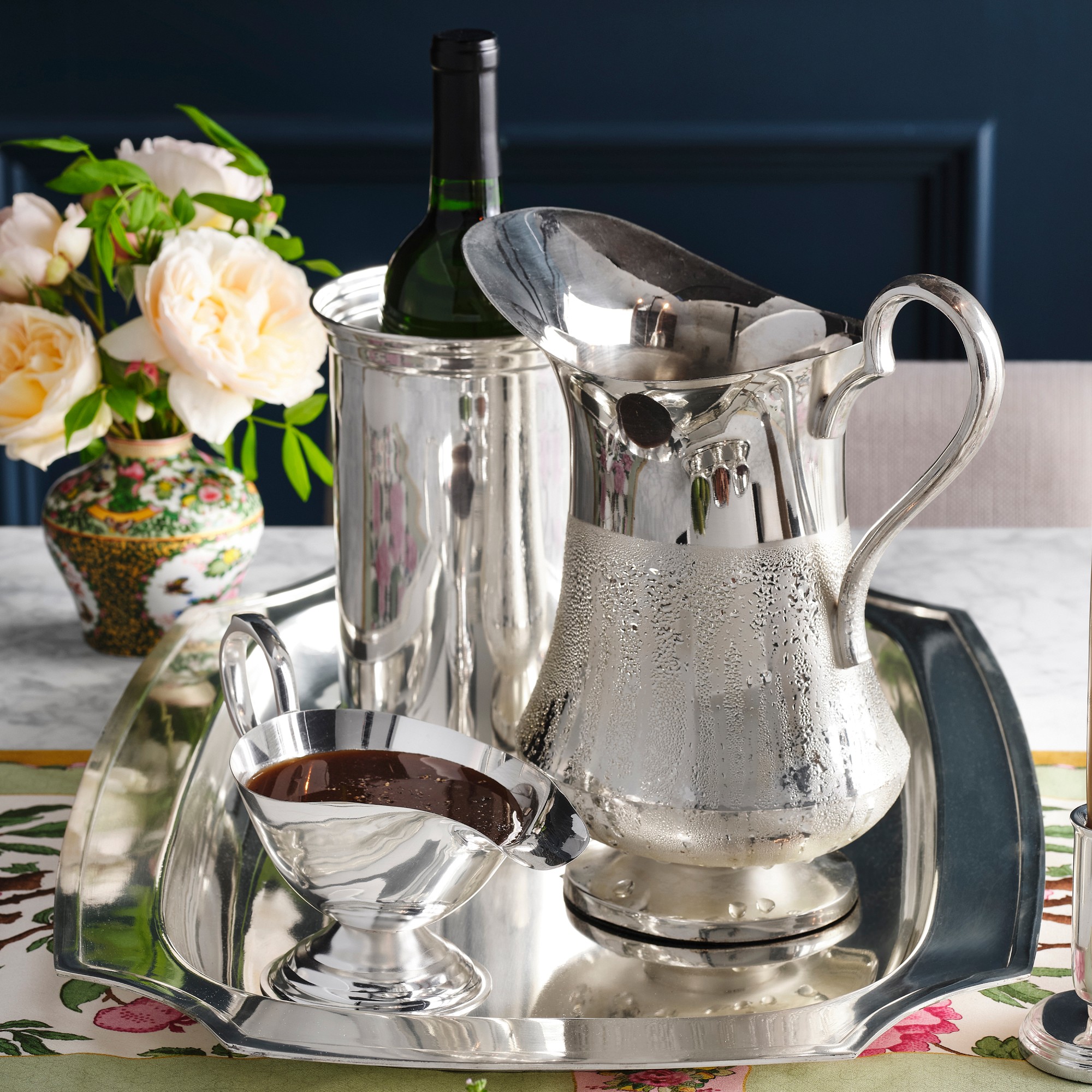 Heirloom Silver Pitcher