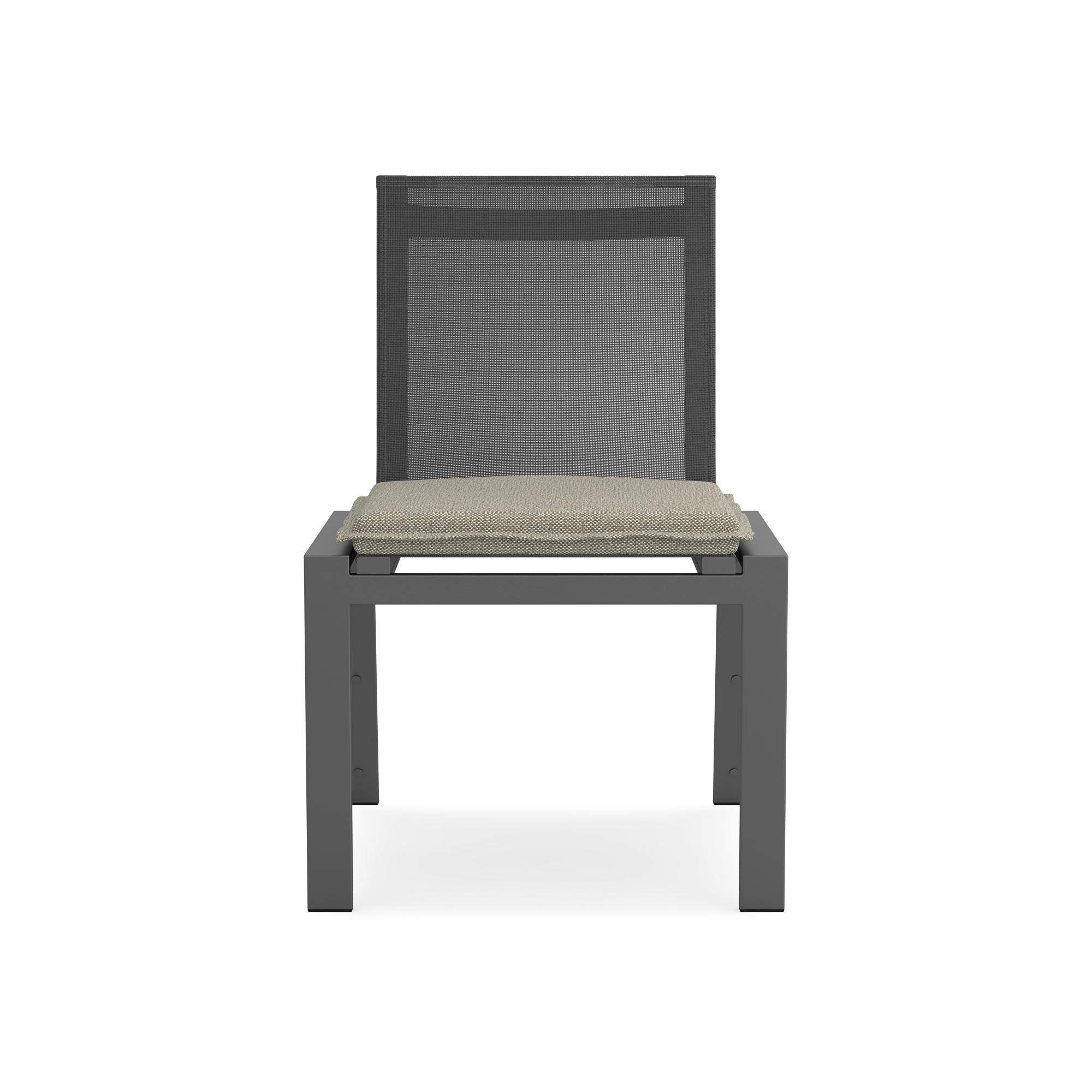 Santa Barbara Outdoor Metal Dining Side Chair Cushions