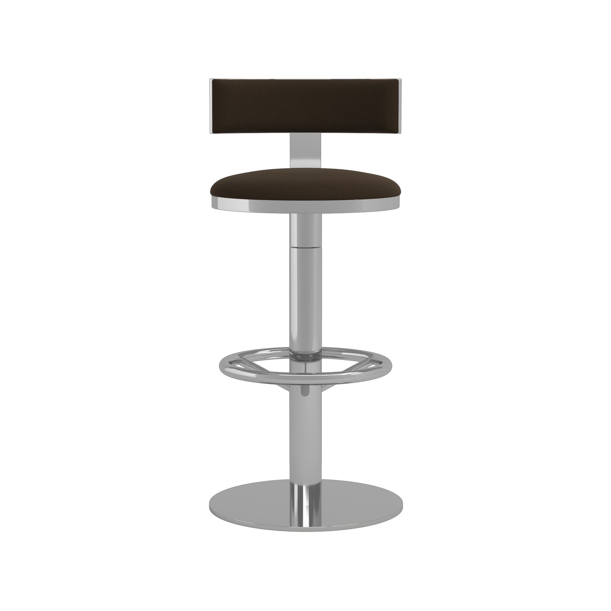 Larkin Upholstered Pedestal Counter & Bar Stool