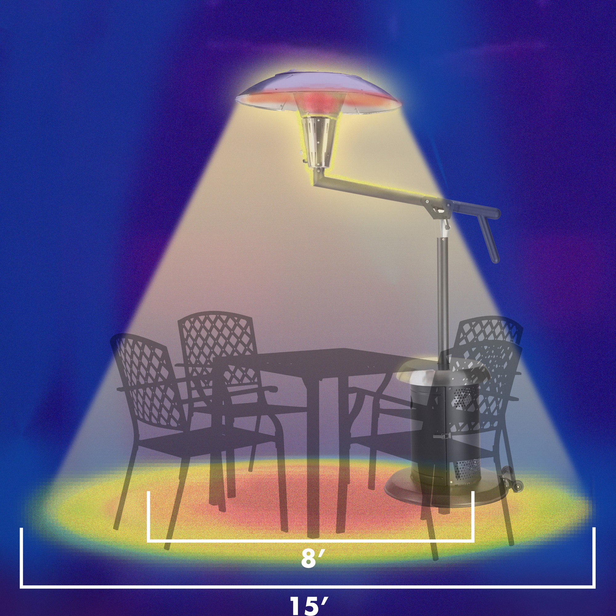 Cuisinart Perfect Position Outdoor Heater (26