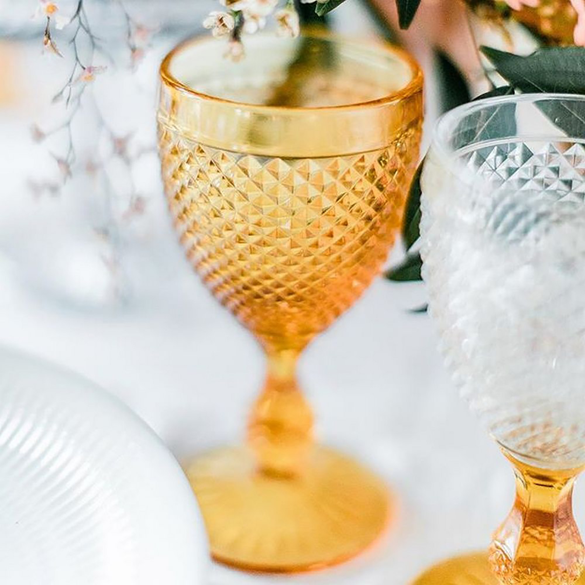 Vista Alegre Bicos Water Goblets, Set of 4