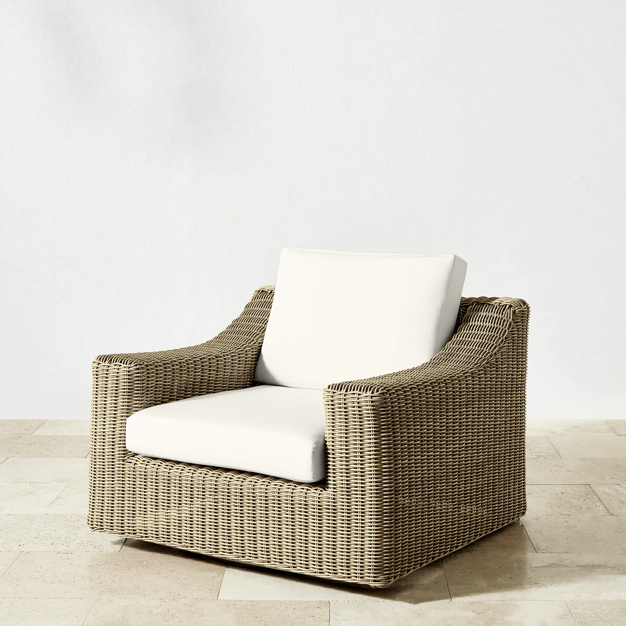 San Clemente Outdoor Swivel Chair