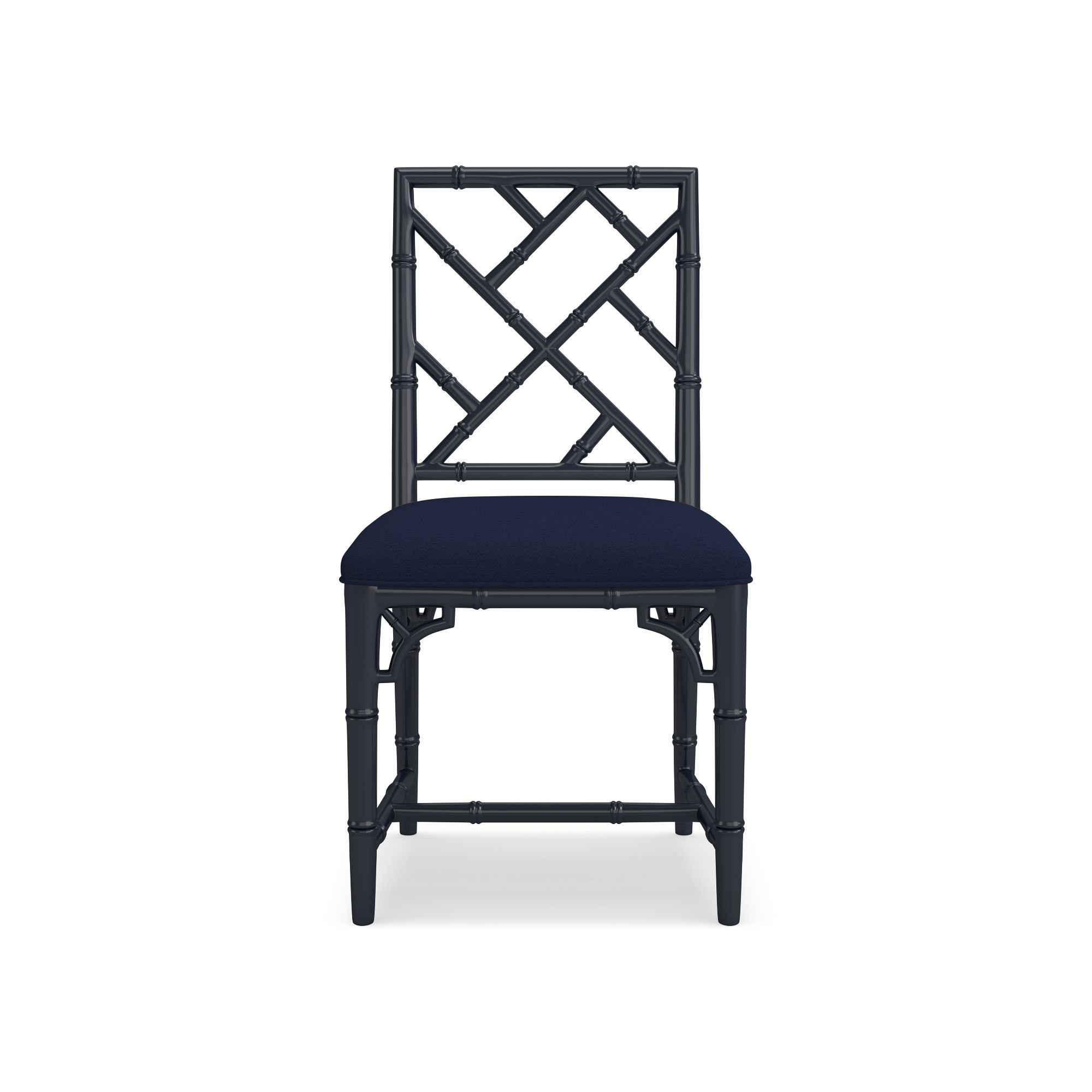 Chippendale Upholstered Bistro Side Chair