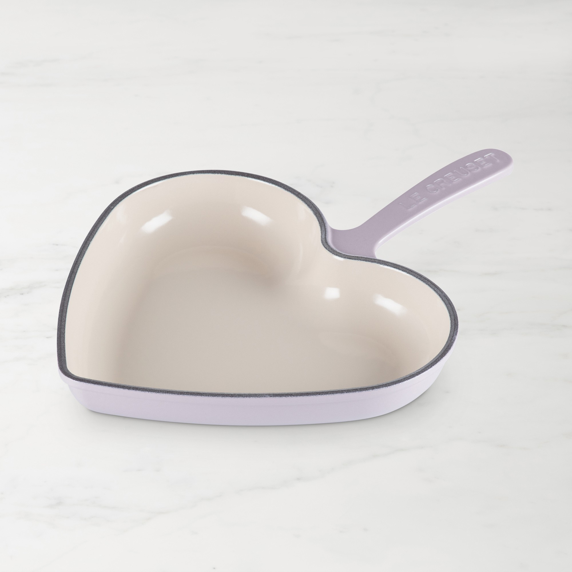 Le Creuset Enameled Cast Iron Heart Skillet Fry Pan