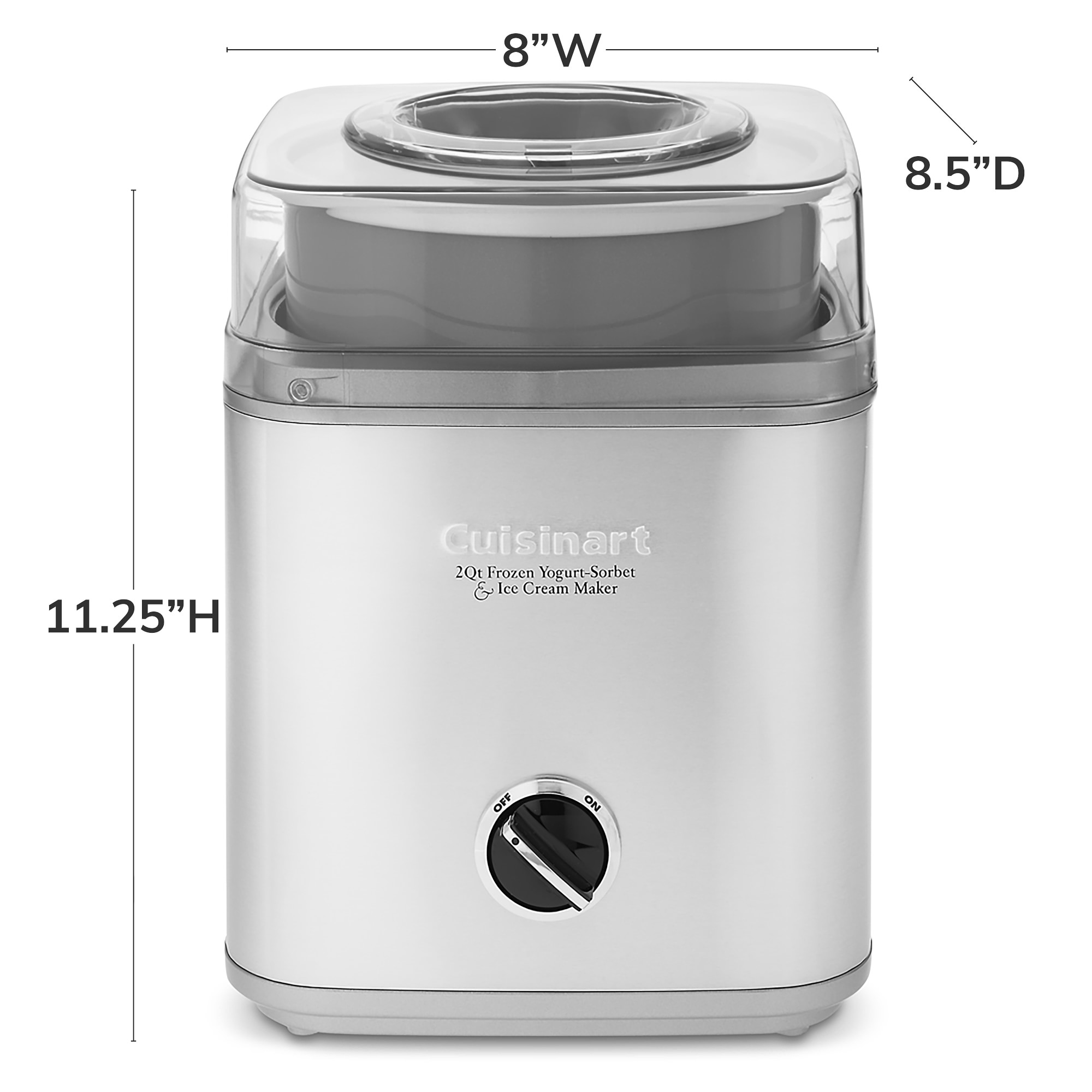 Cuisinart Stainless-Steel Ice Cream Maker