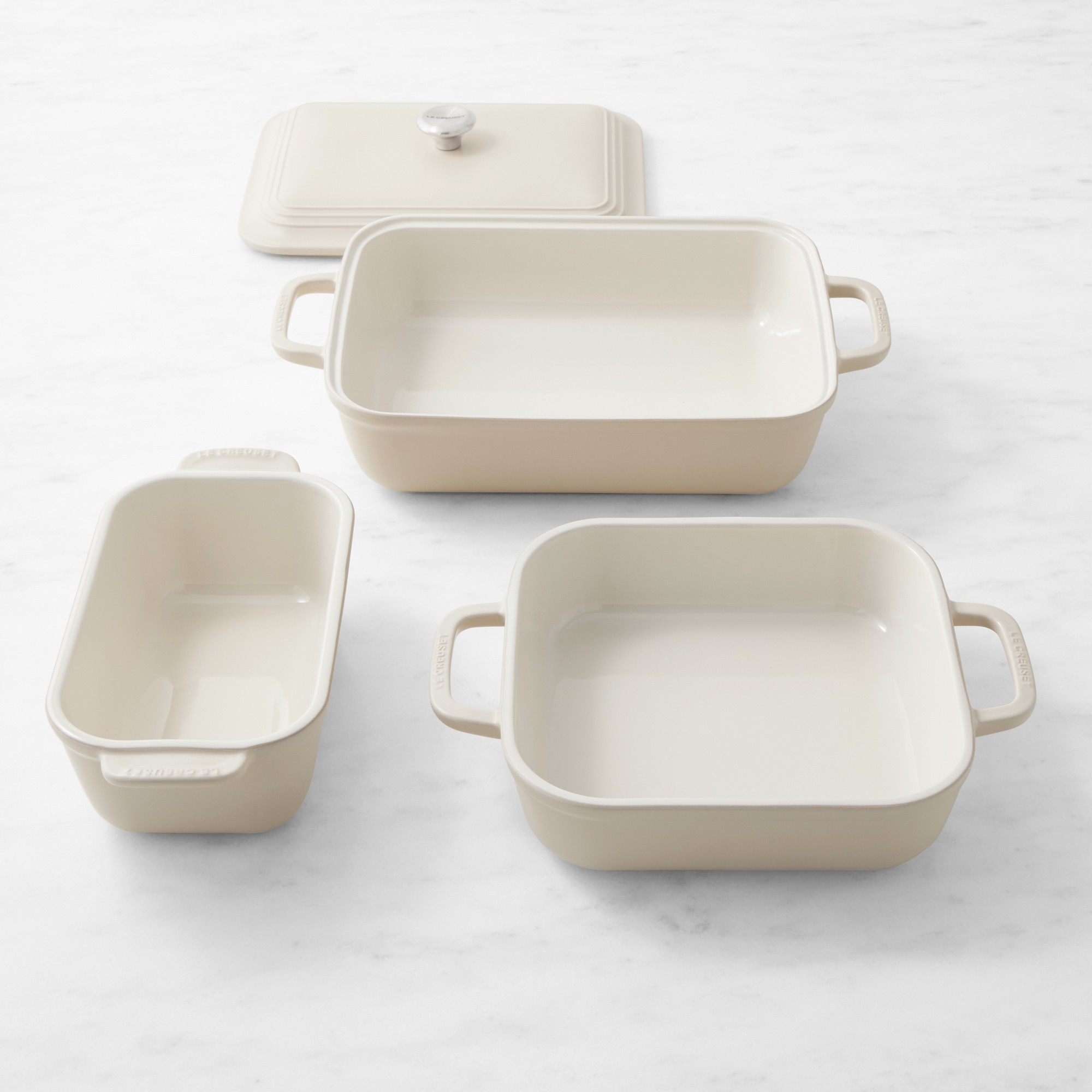 Le Creuset San Francisco Stoneware Bakeware Set, Set of 4