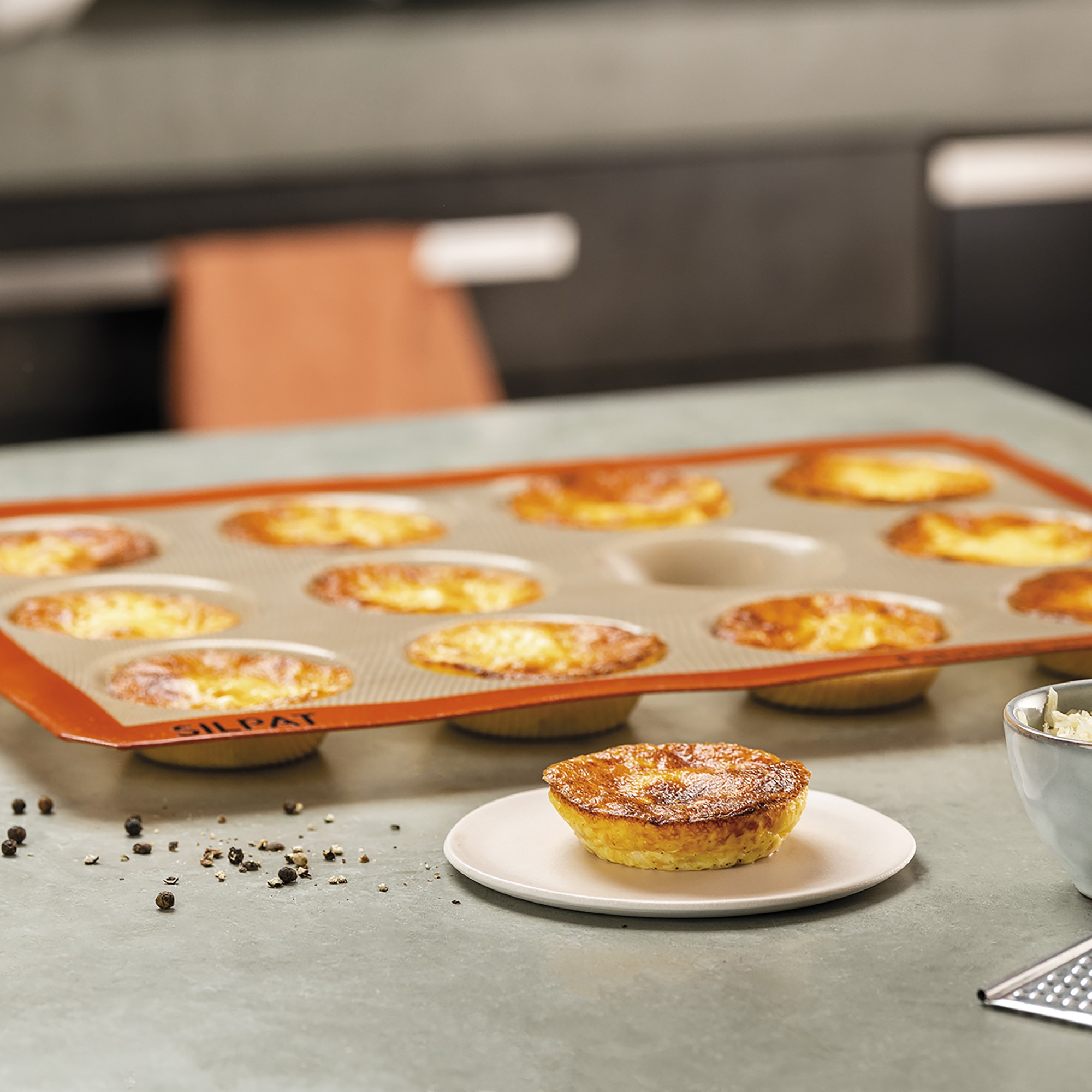 Silpat Nonstick Silicone Perfect Tartelettes Pan