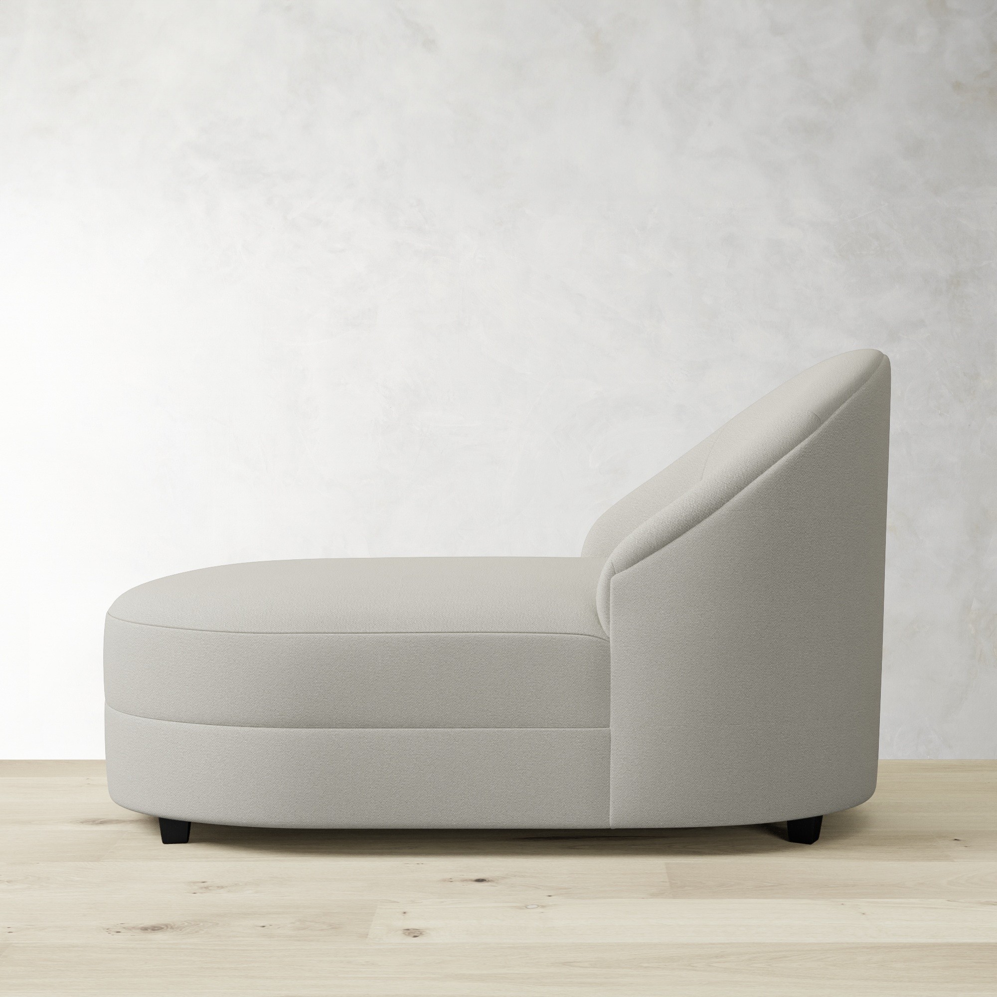 Capri Upholstered Stand Alone Chaise (60