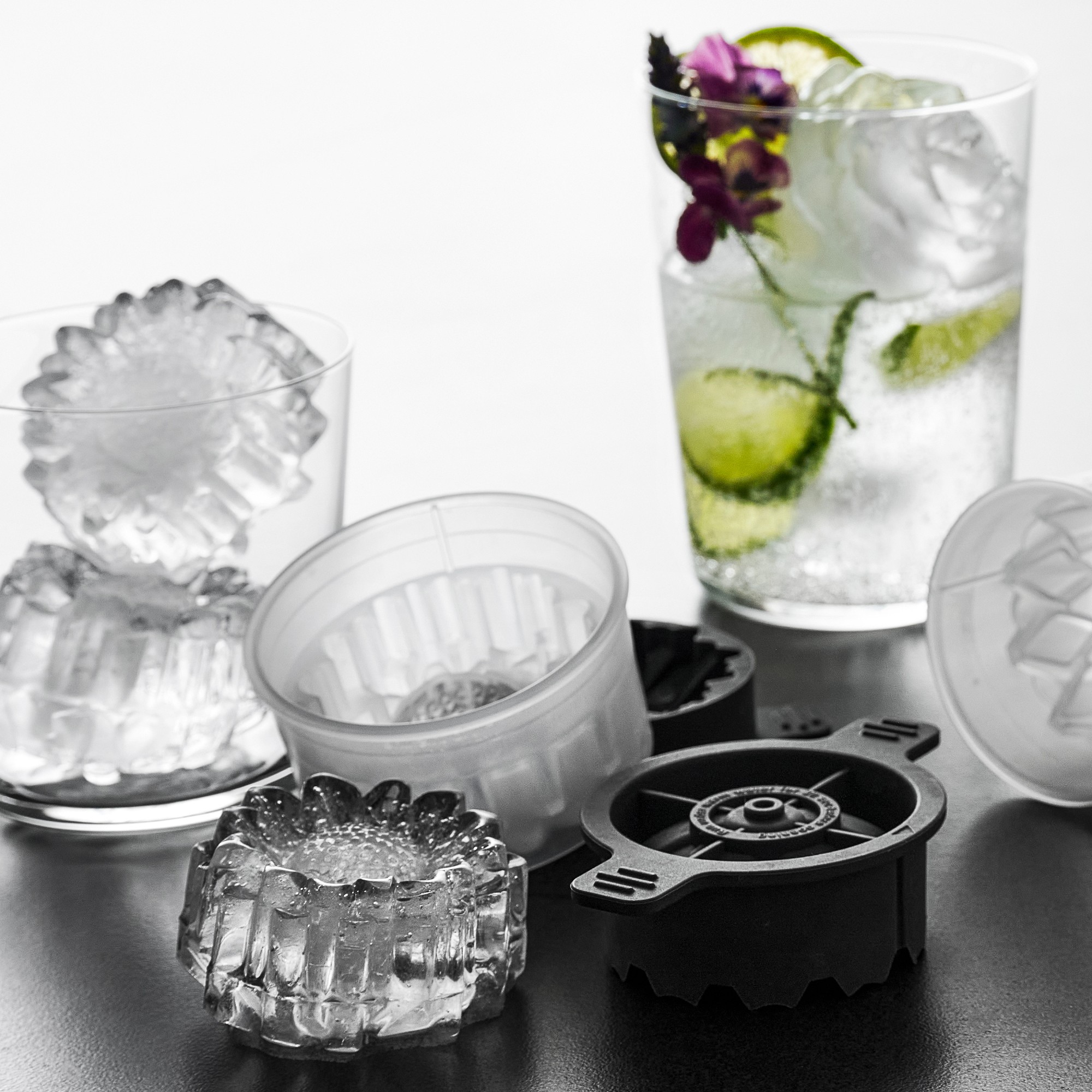 Williams Sonoma Lotus Ice Molds, Set of 2