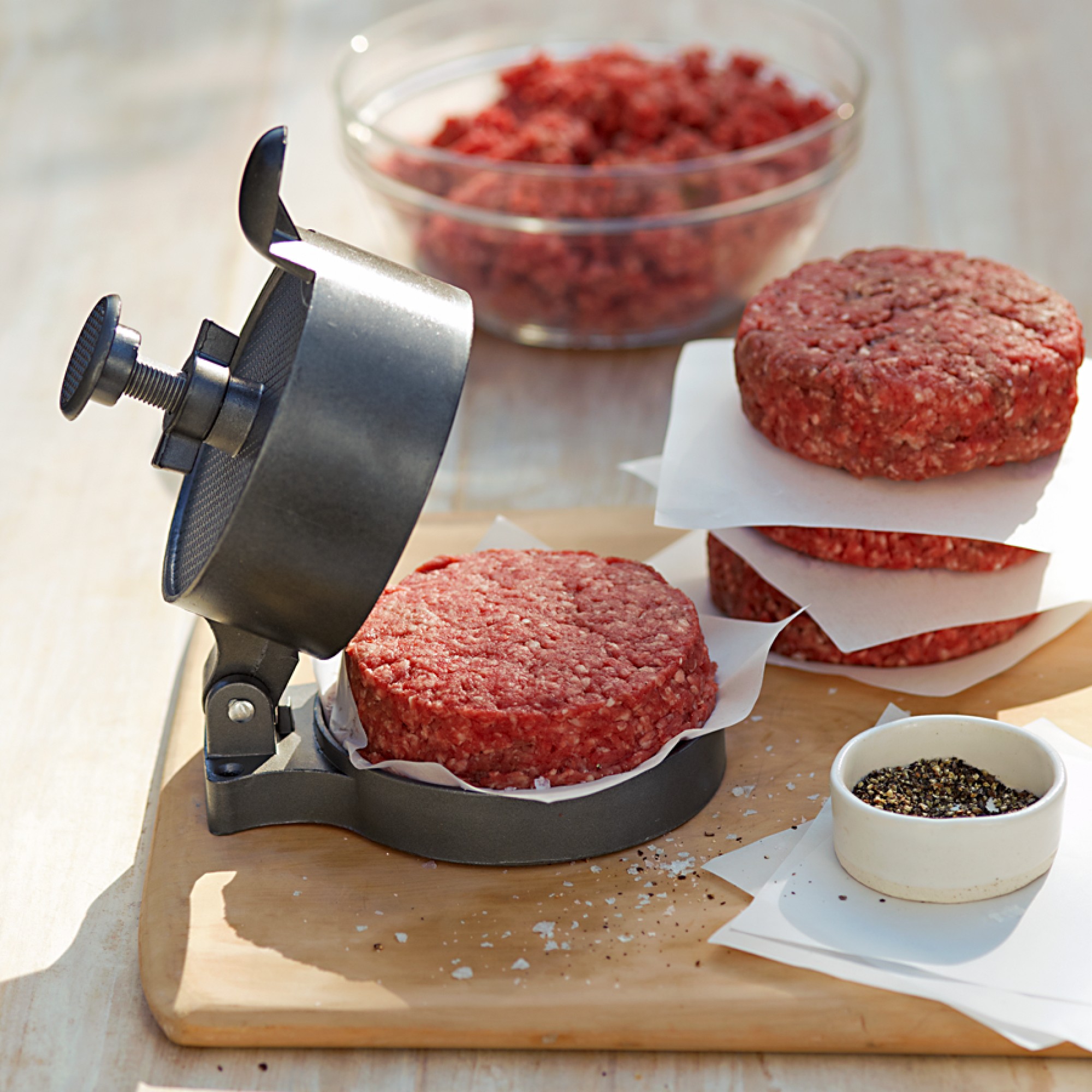 Adjustable Nonstick Burger Press