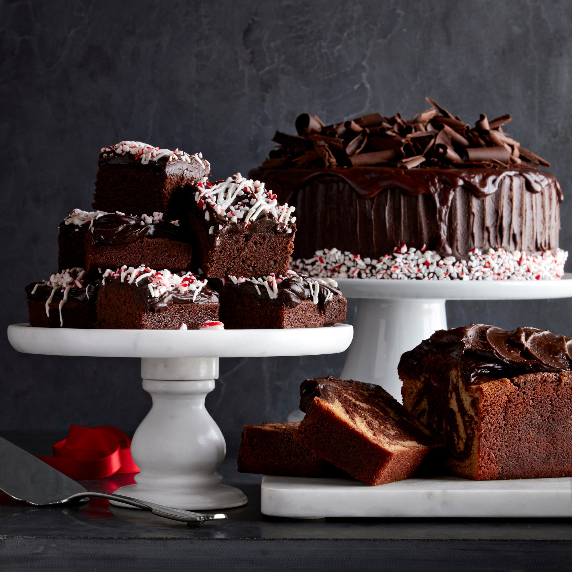 Marble Round Cake Stand