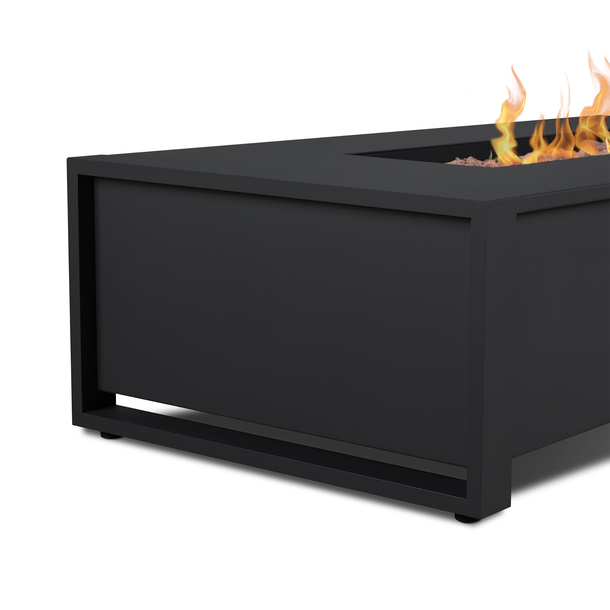 Freeport Metal Rectangular Fire Table (52