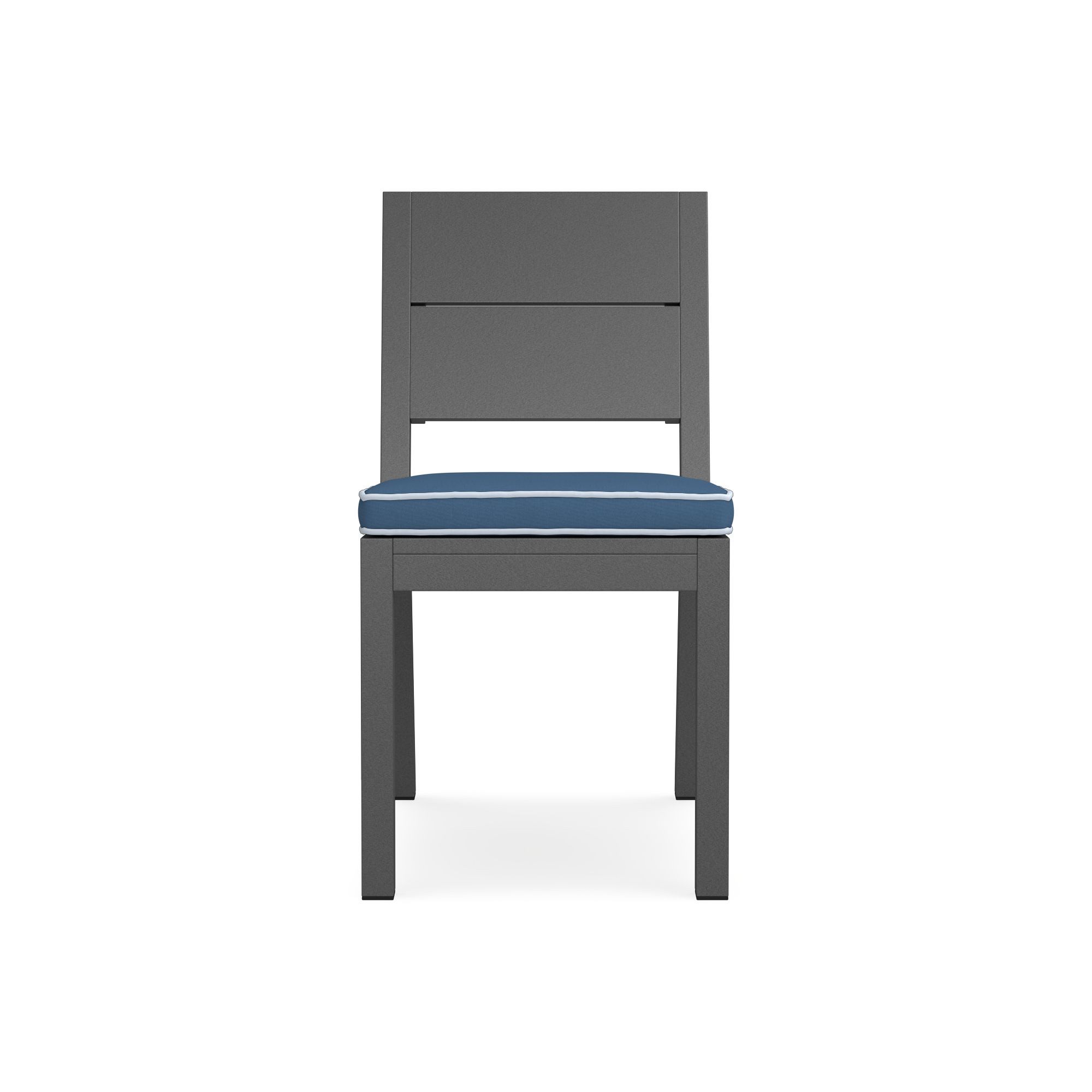 Larnaca Outdoor Metal Dining Side Chair Cushions