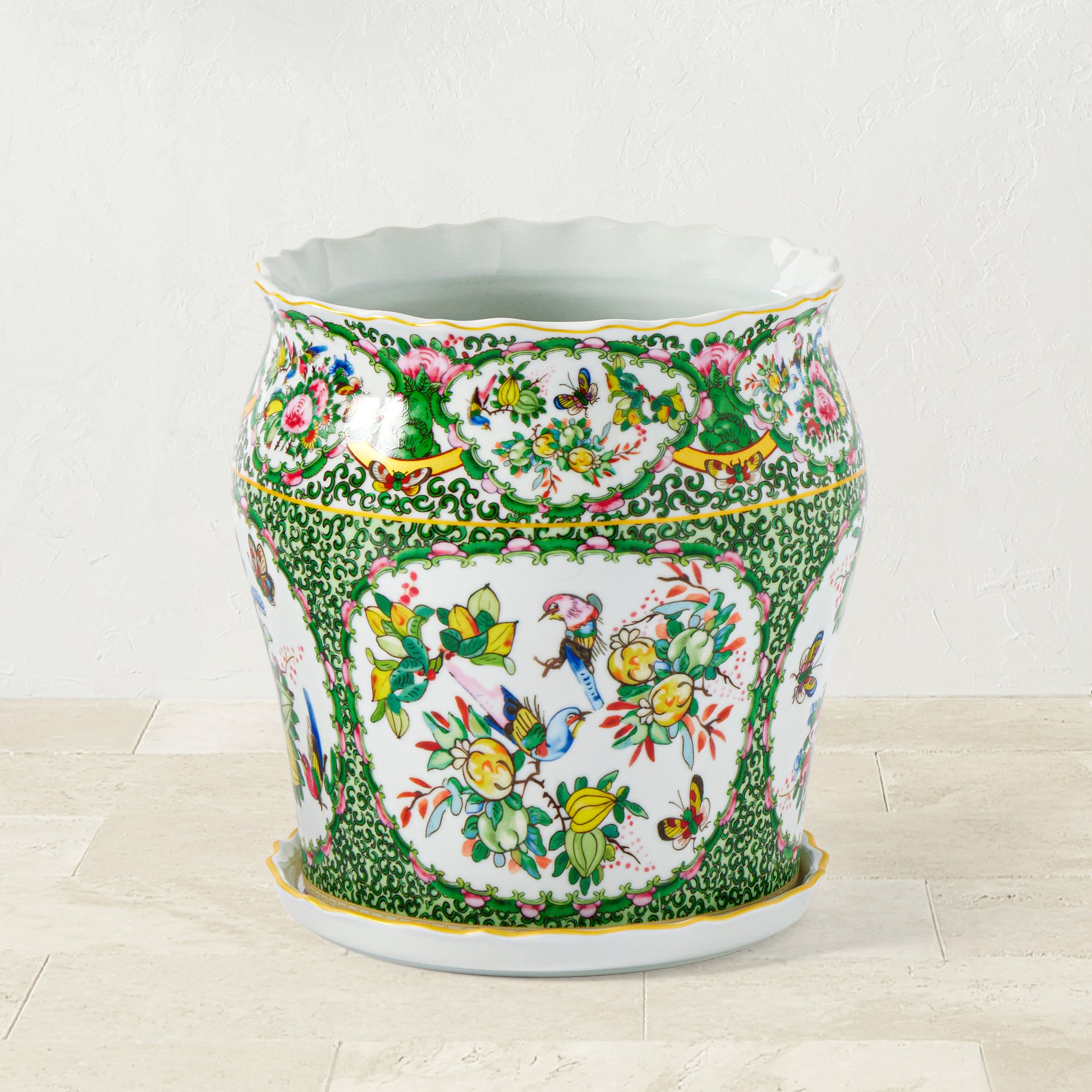 Famille Rose Planter Collection